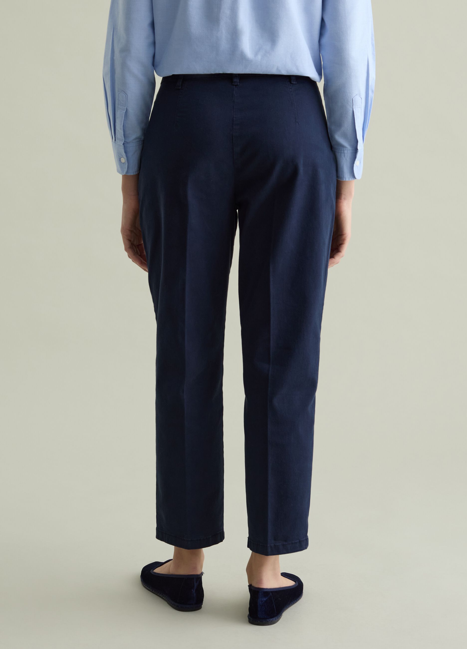 Stretch cotton chinos