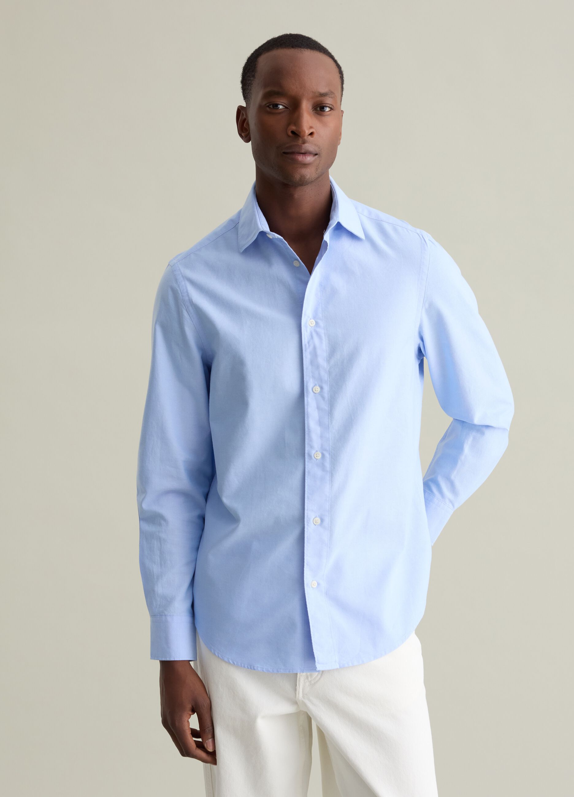 Regular-fit shirt in Oxford cotton