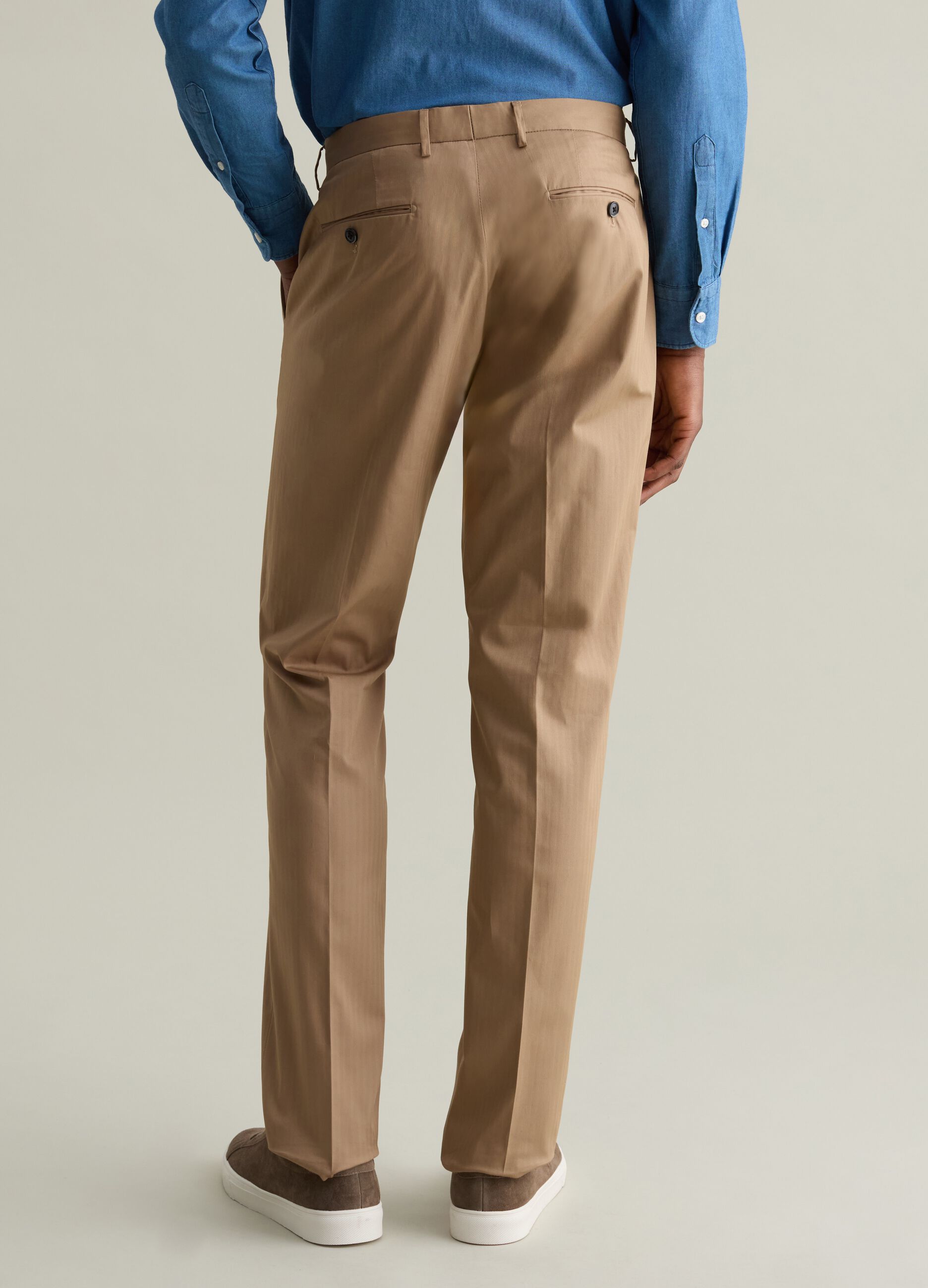 Stretch cotton chinos