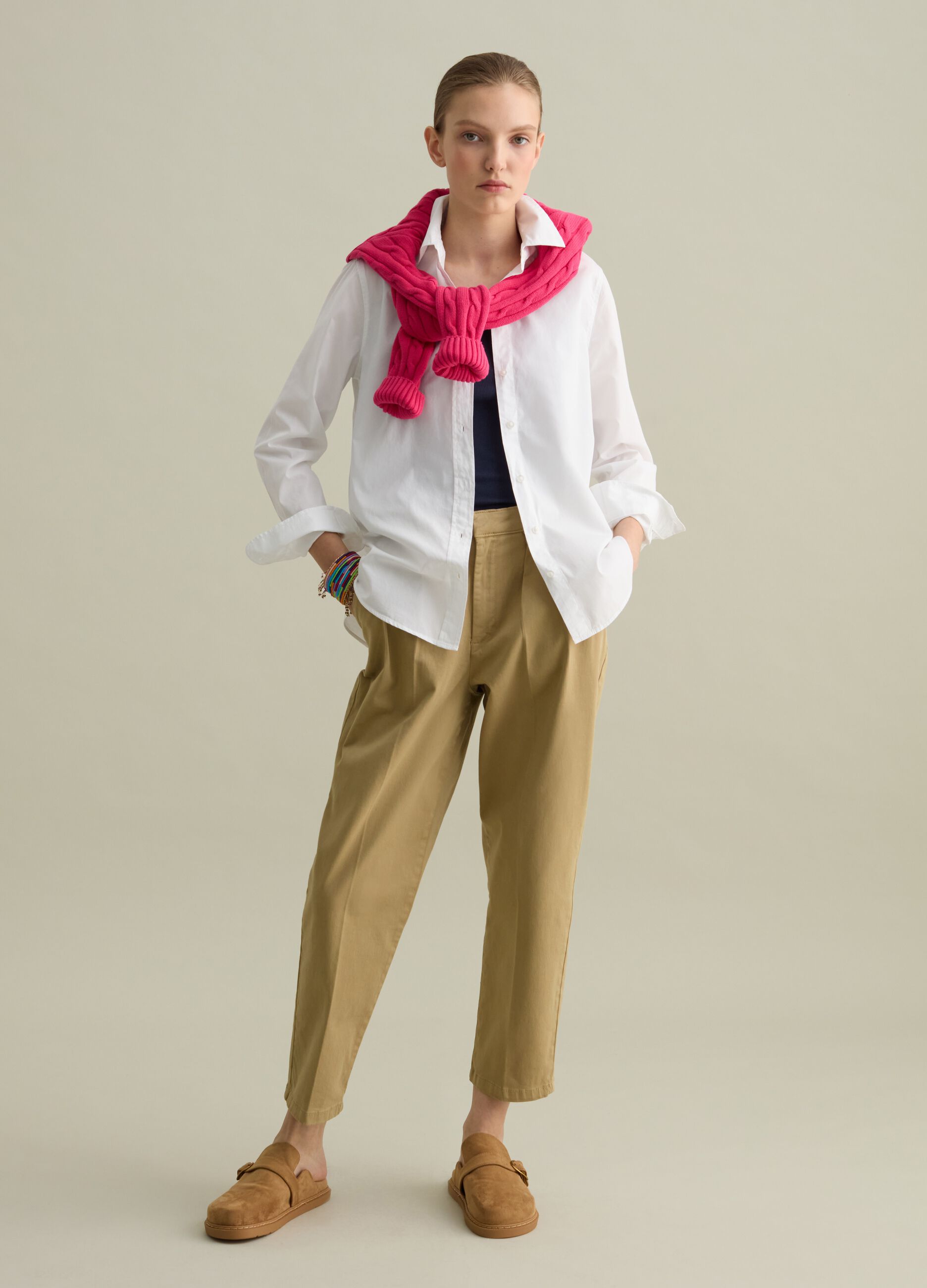 Camisa de popelina