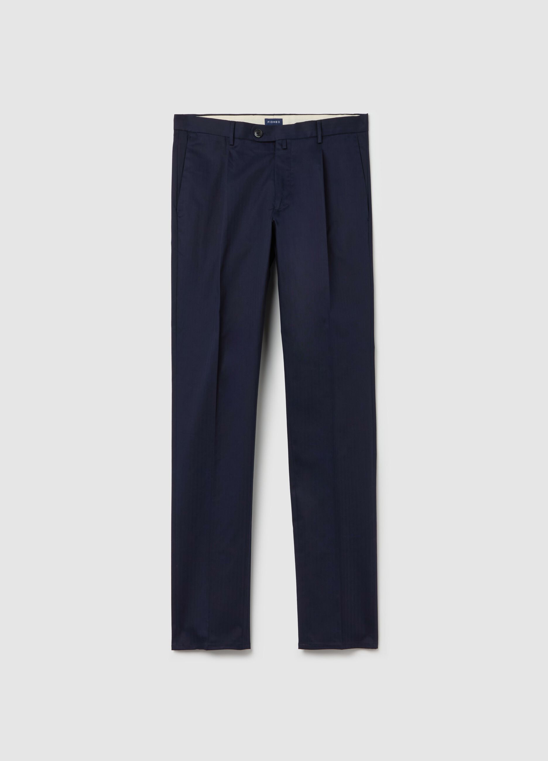 Stretch cotton chinos
