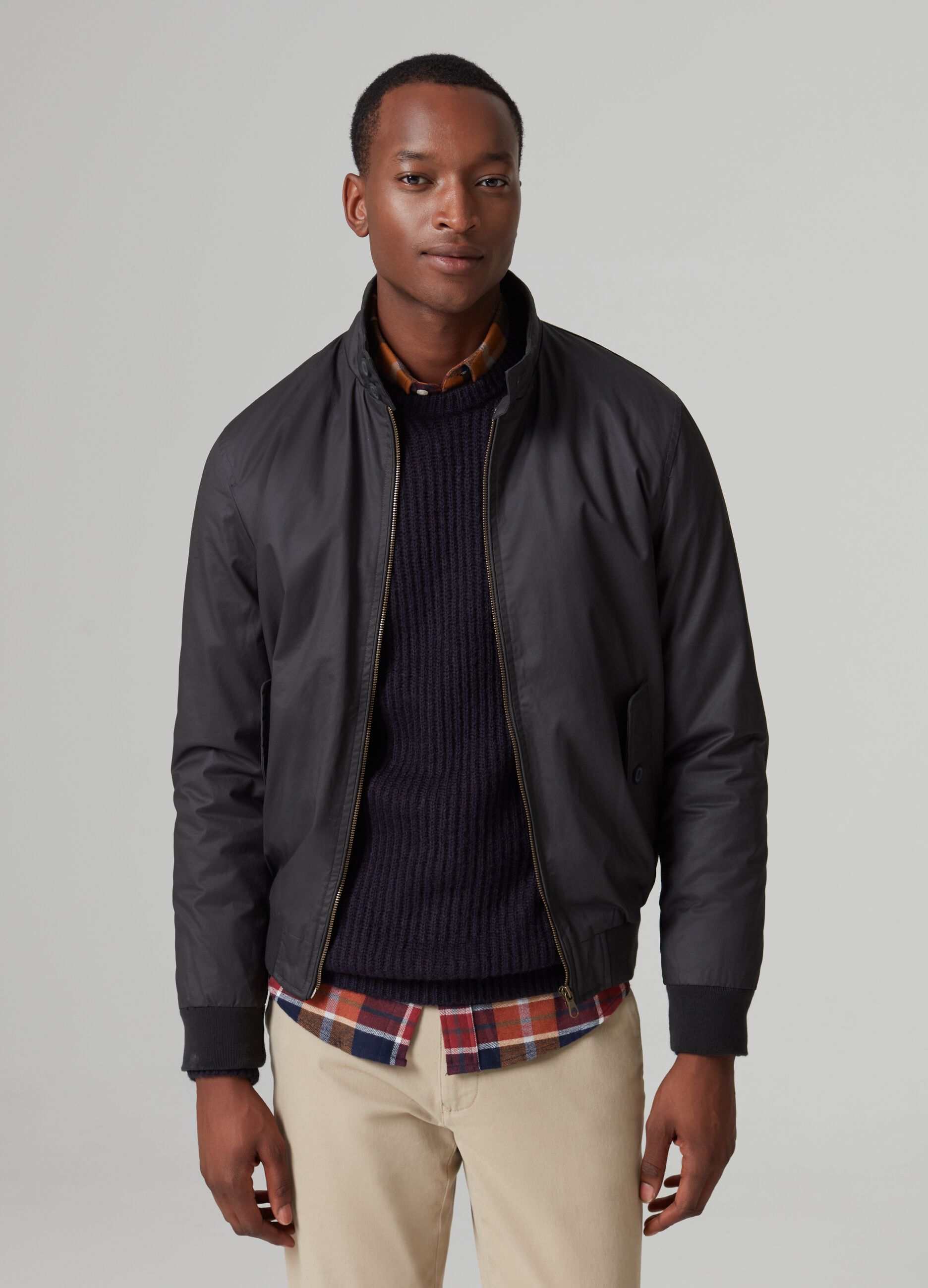 Men s Down Bomber Jackets Italian Style PIOMBO
