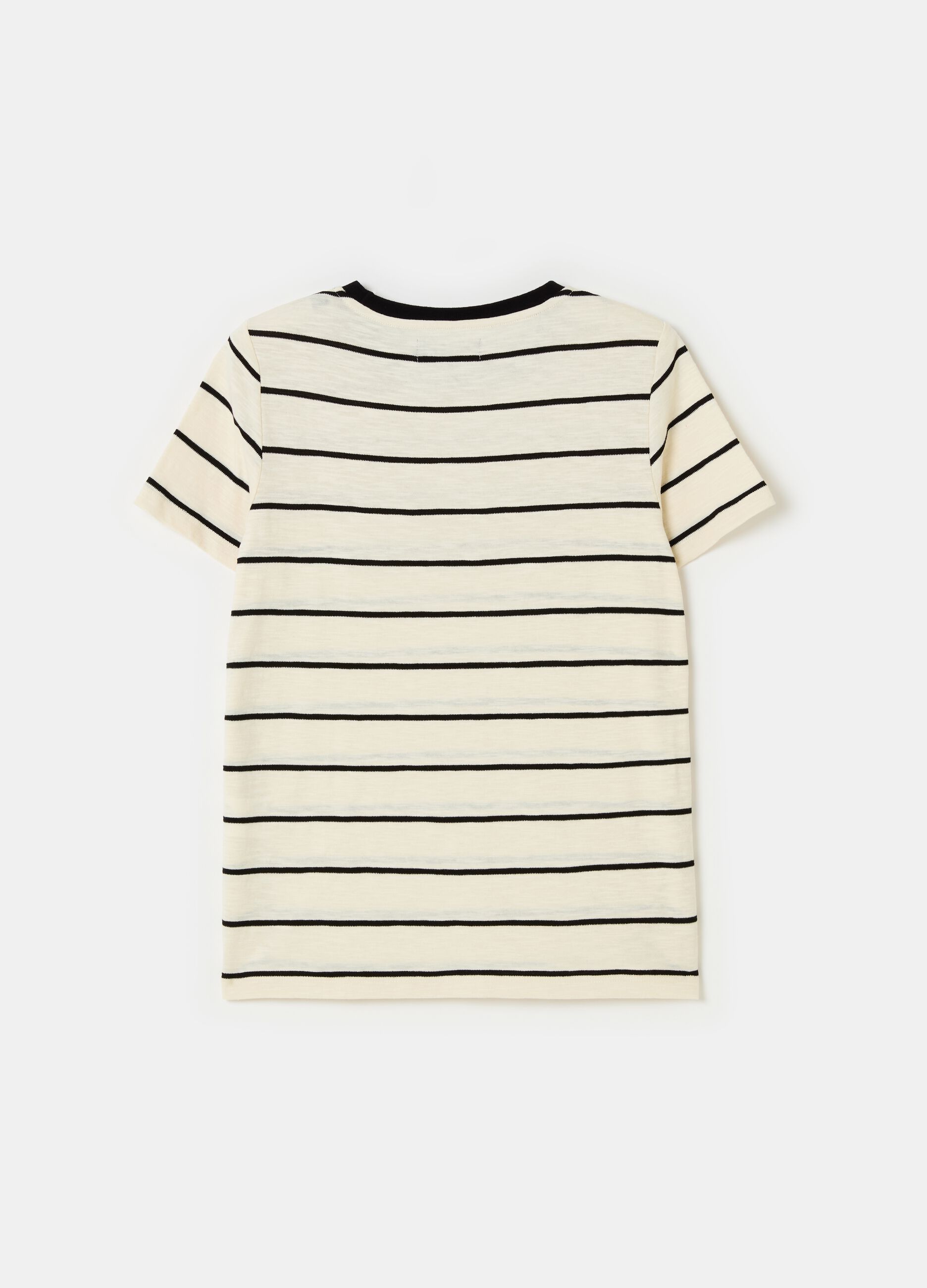 Contemporary striped T-shirt