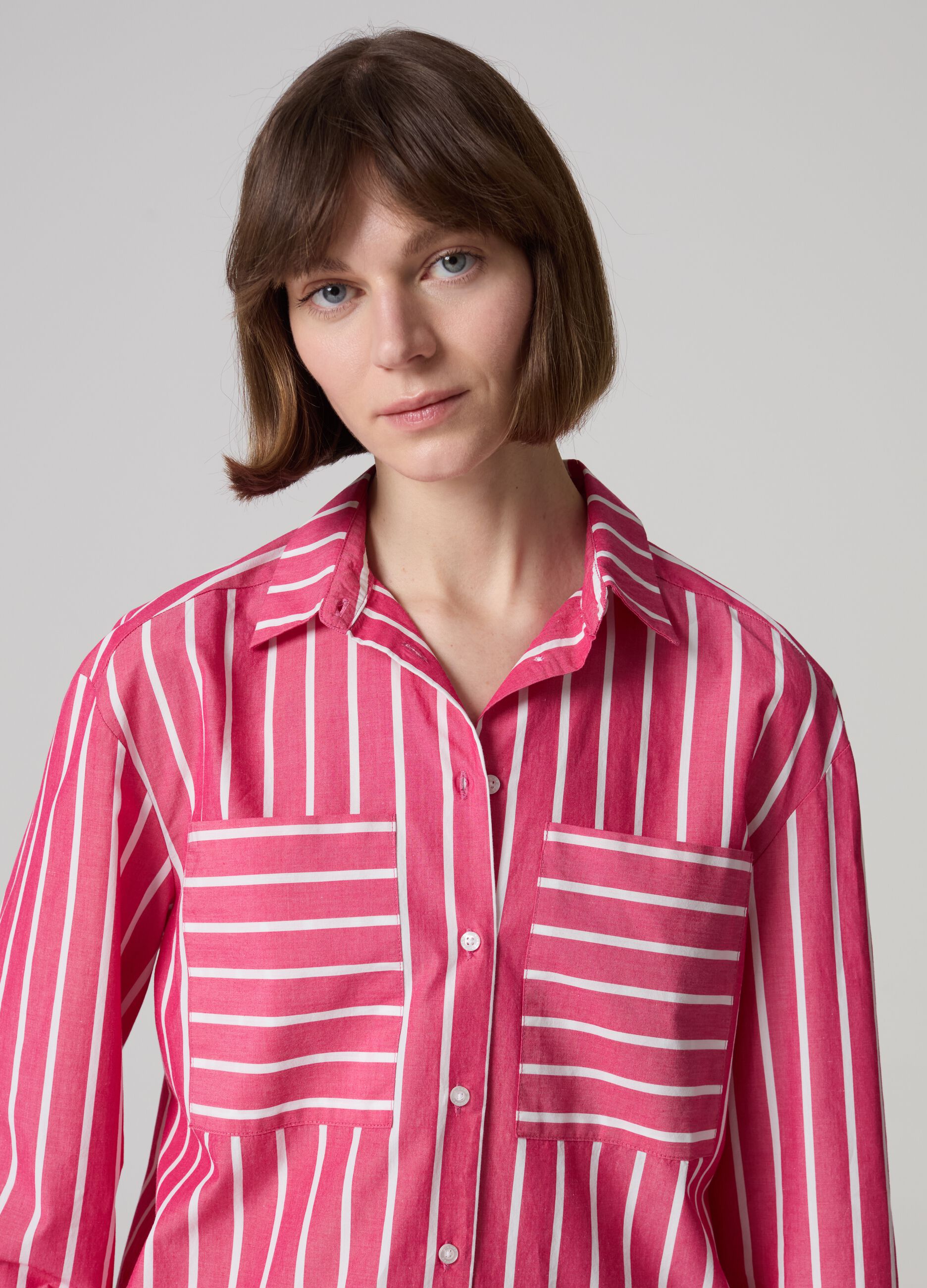 Striped shirt with pockets_1