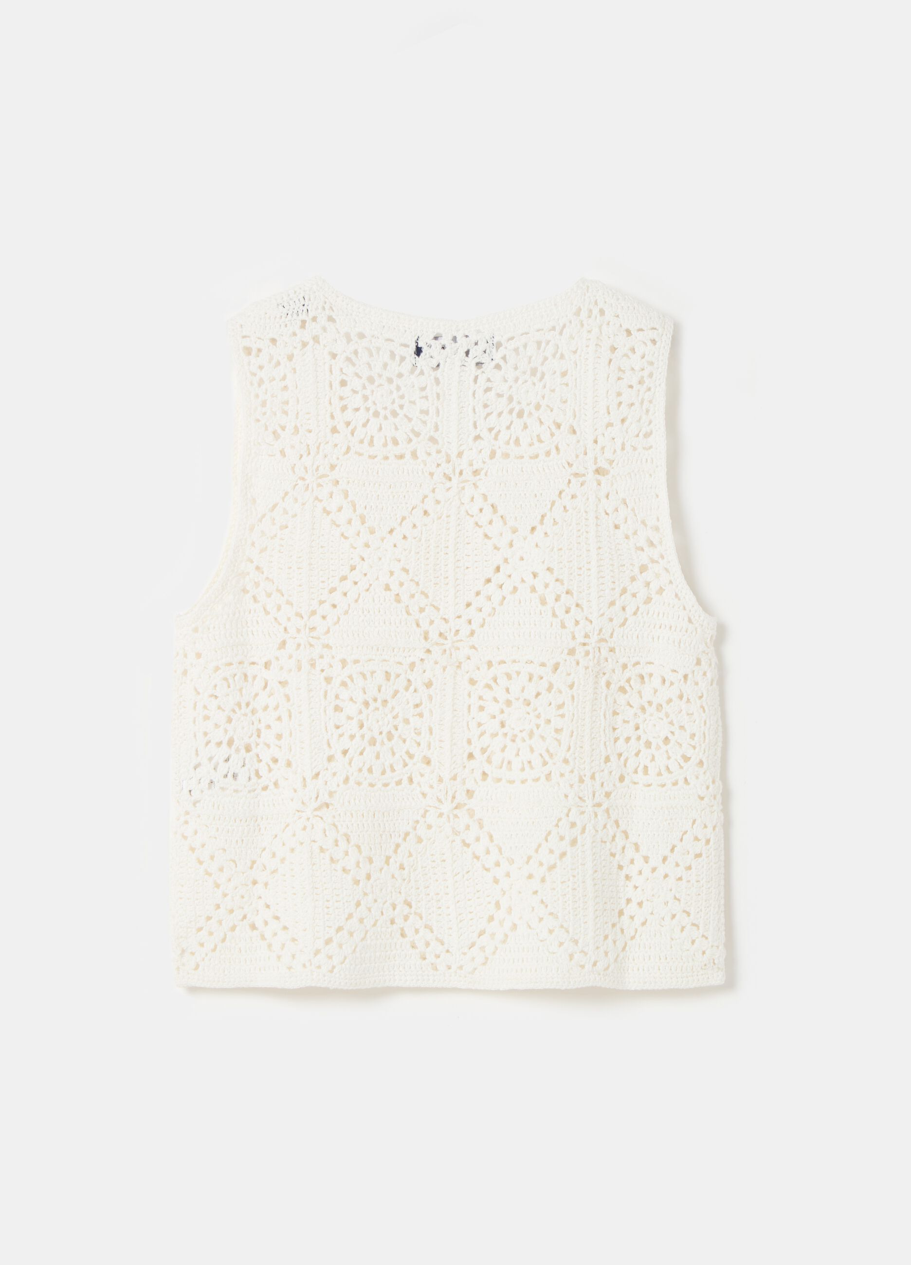 Contemporary crochet tank top_3