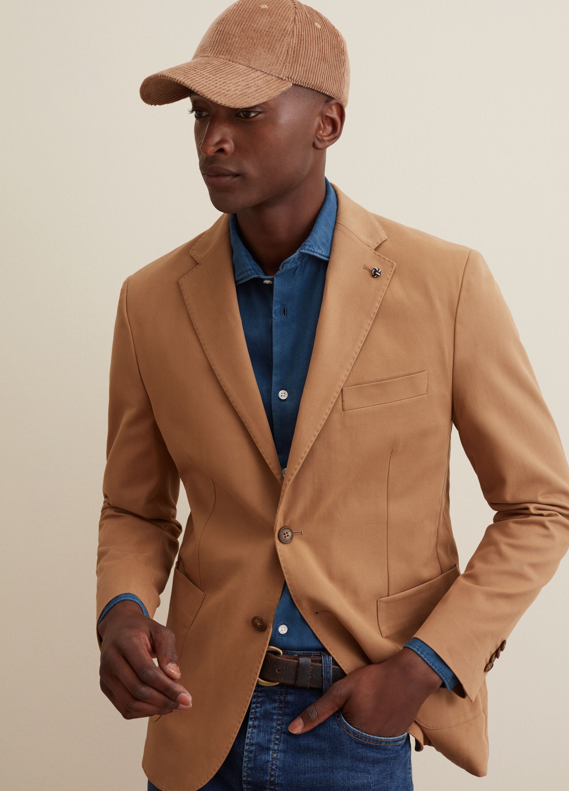 Light best sale cotton blazer