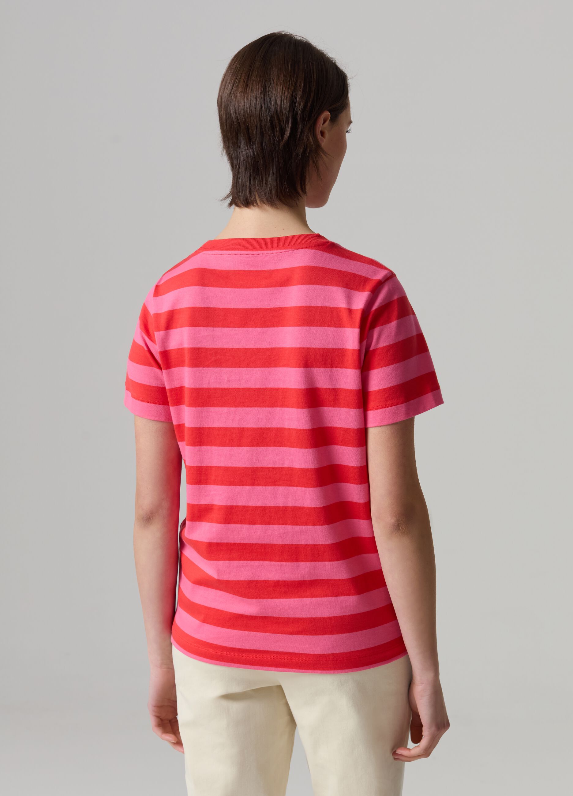 Striped cotton T-shirt_2