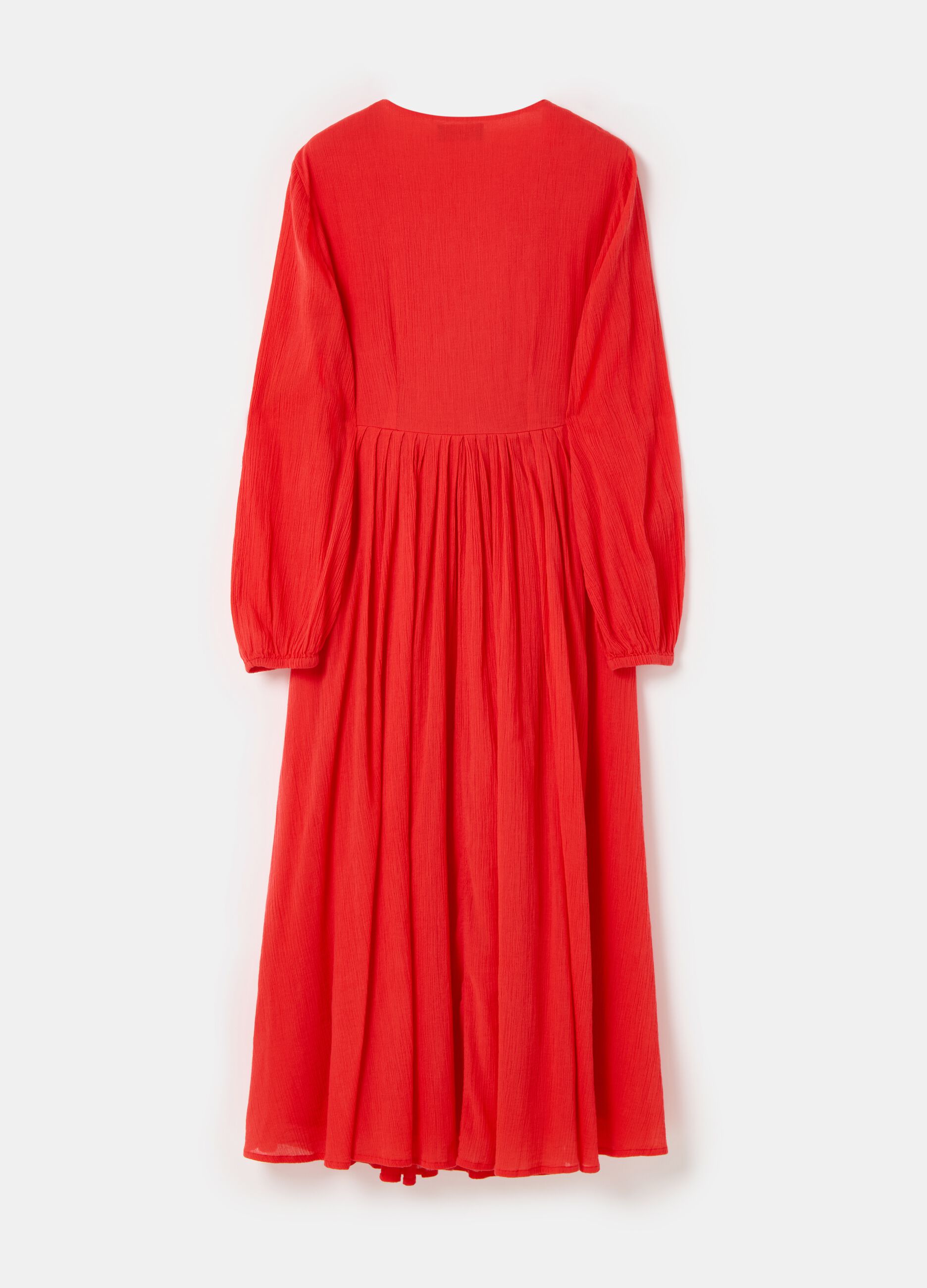 Long dress with laces and tassels_4