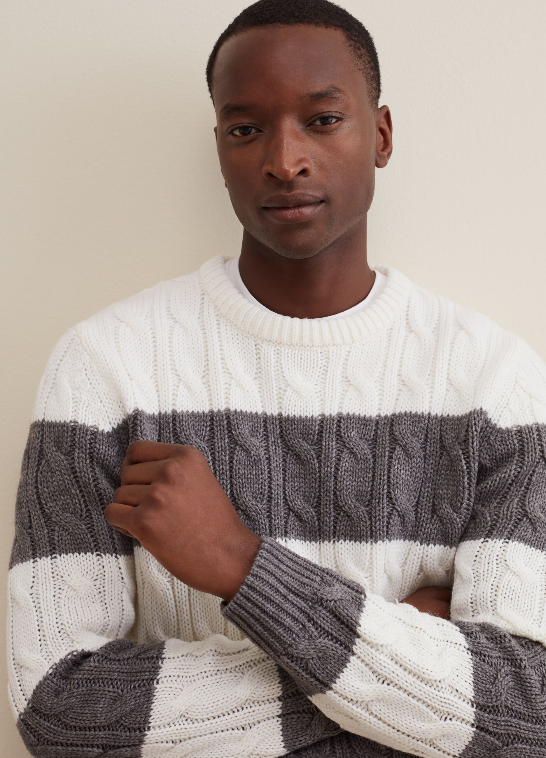 Cable sweater deals design