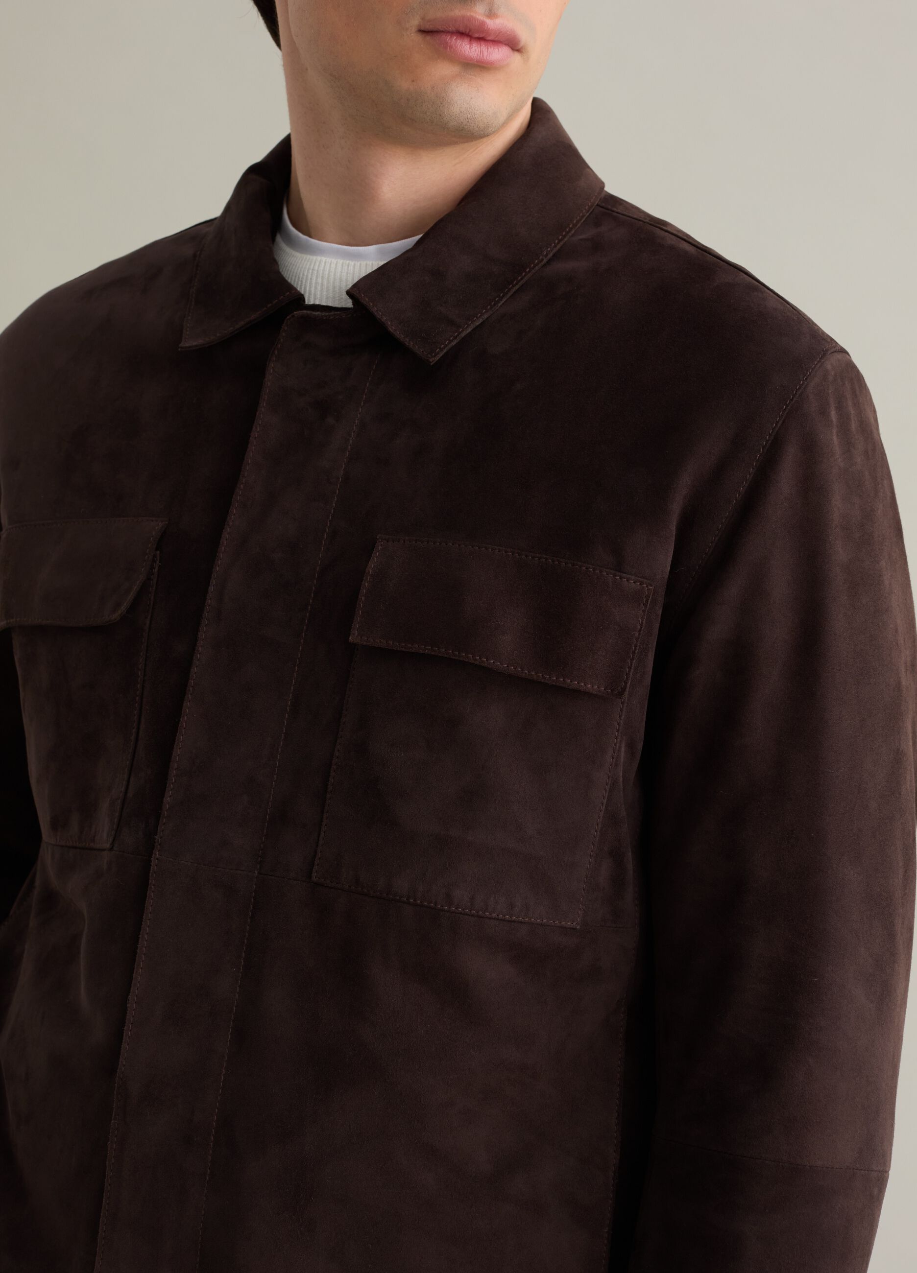 Men s Down Bomber Jackets Italian Style PIOMBO