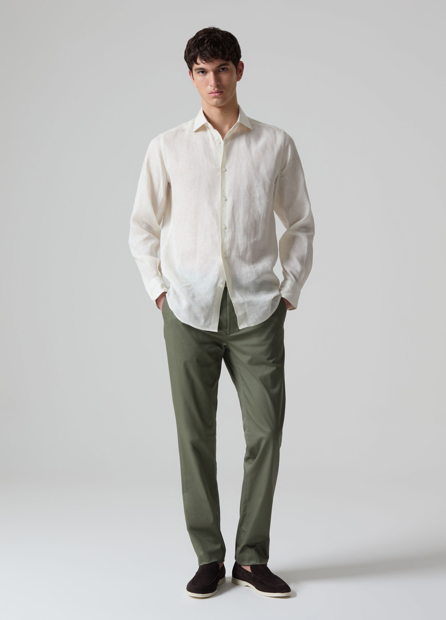 Contemporary chino trousers