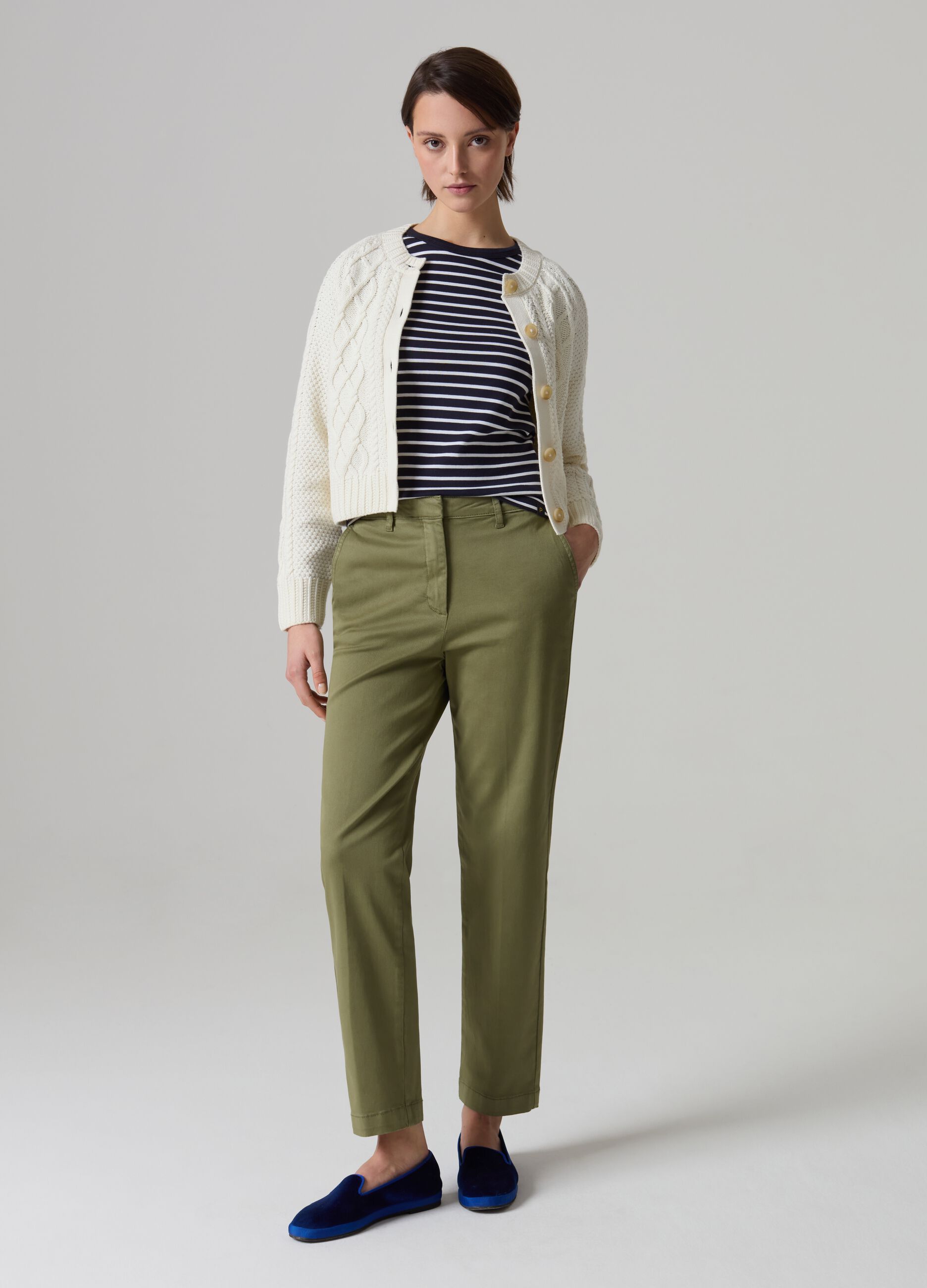 Stretch cotton chinos_0