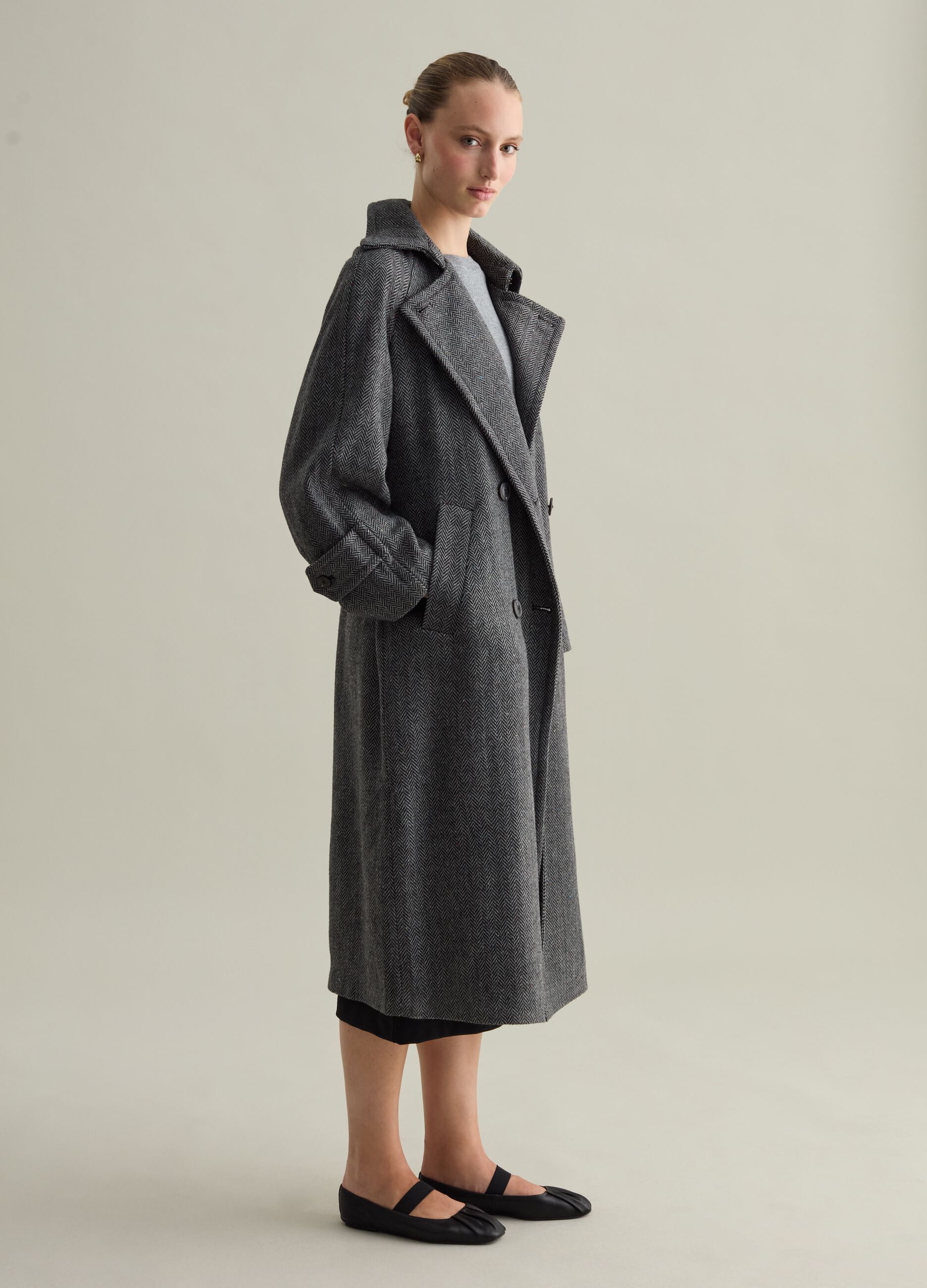 Select grey coat sales