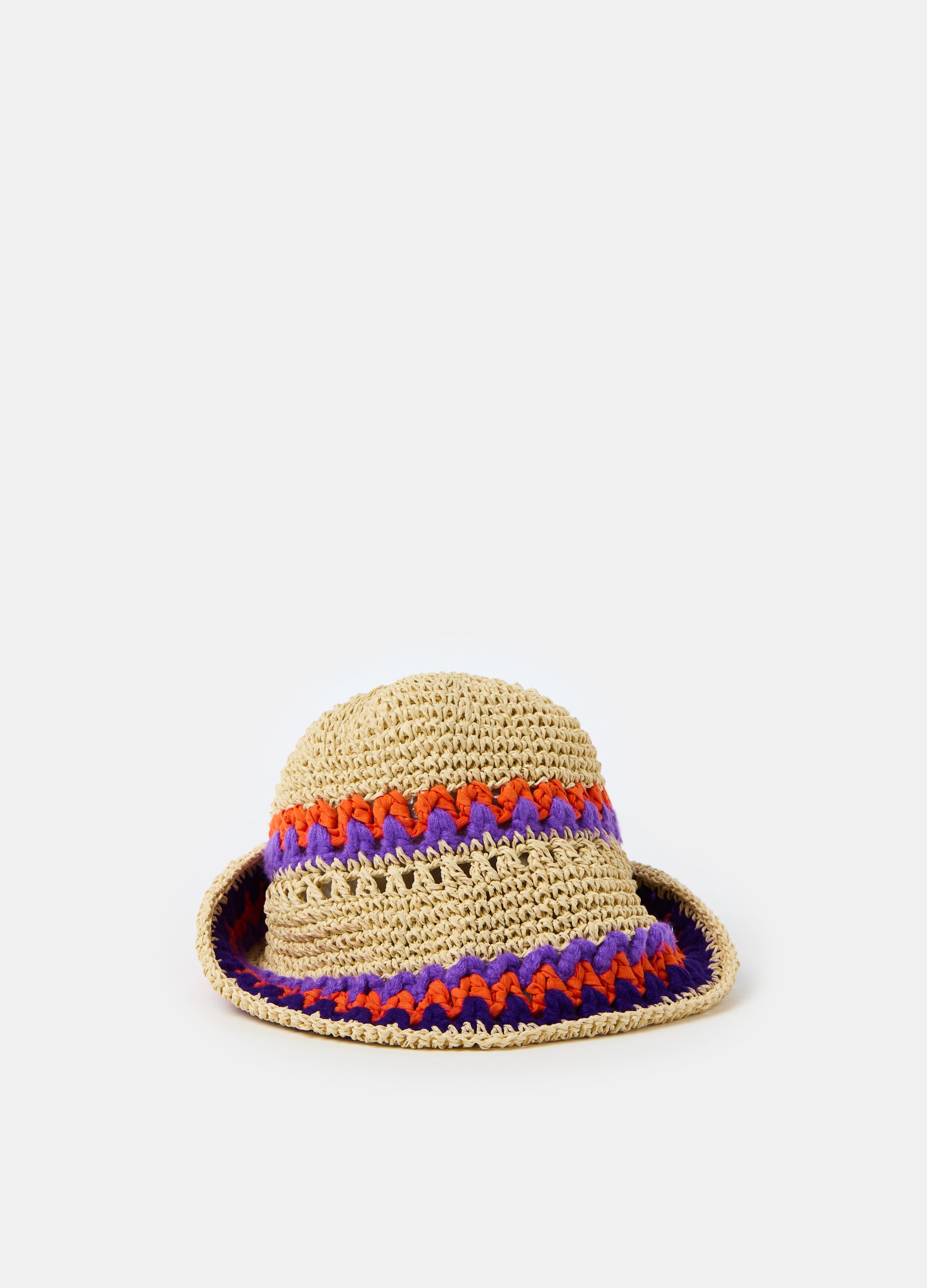 Sombrero de pescador aplicaciones de algodón_0