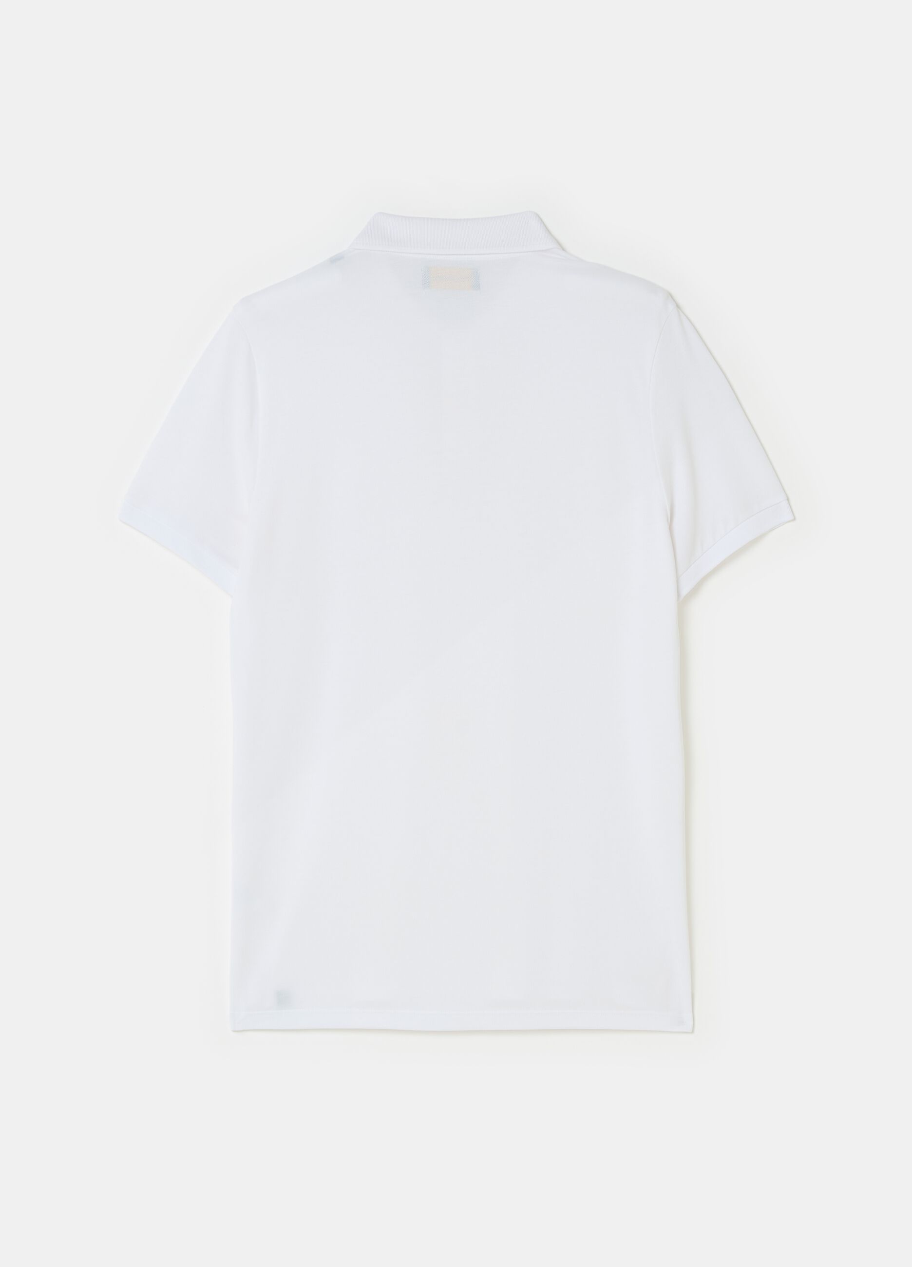 Supima cotton piquet polo shirt