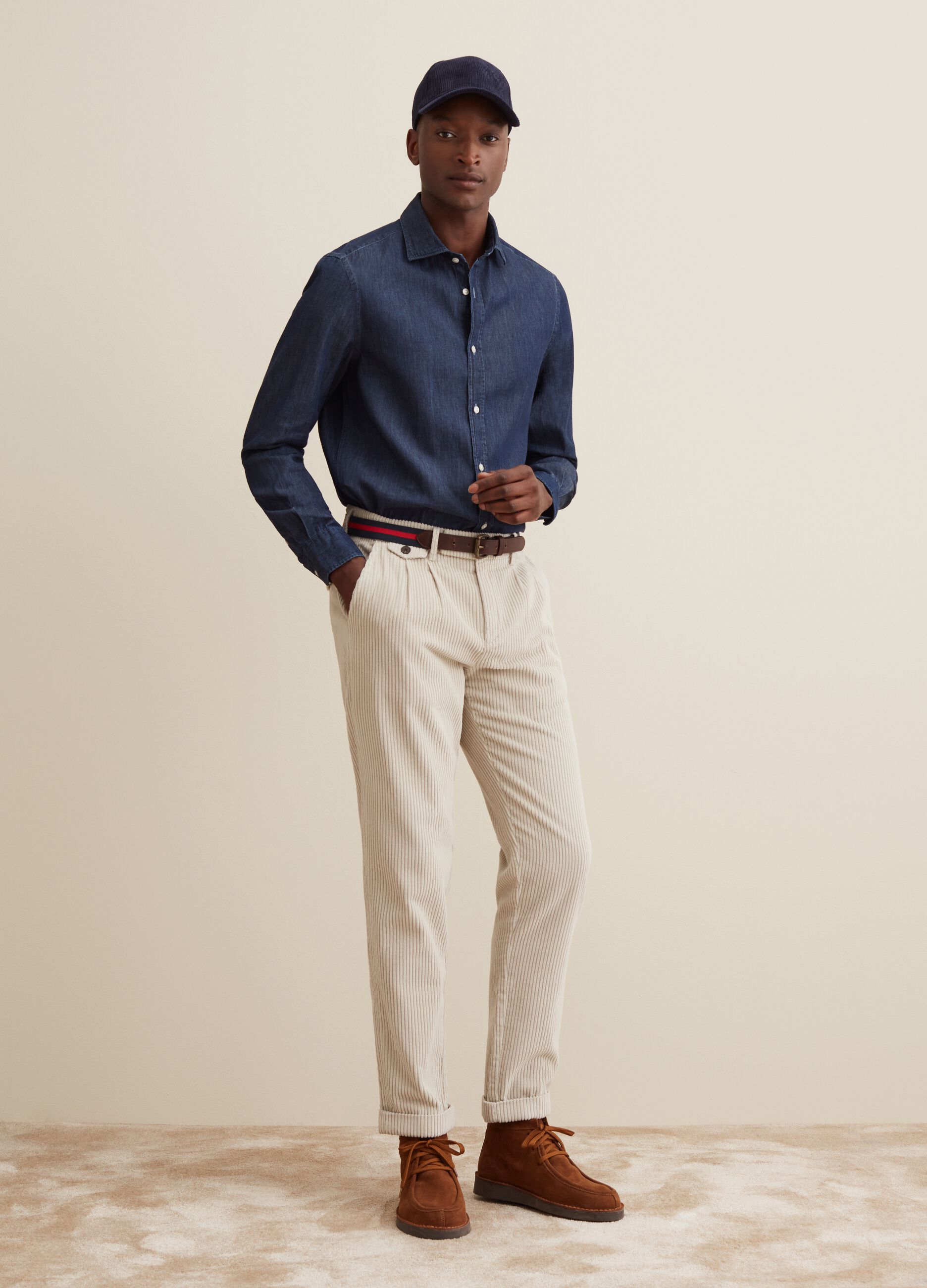 Jean shirt and khakis shop