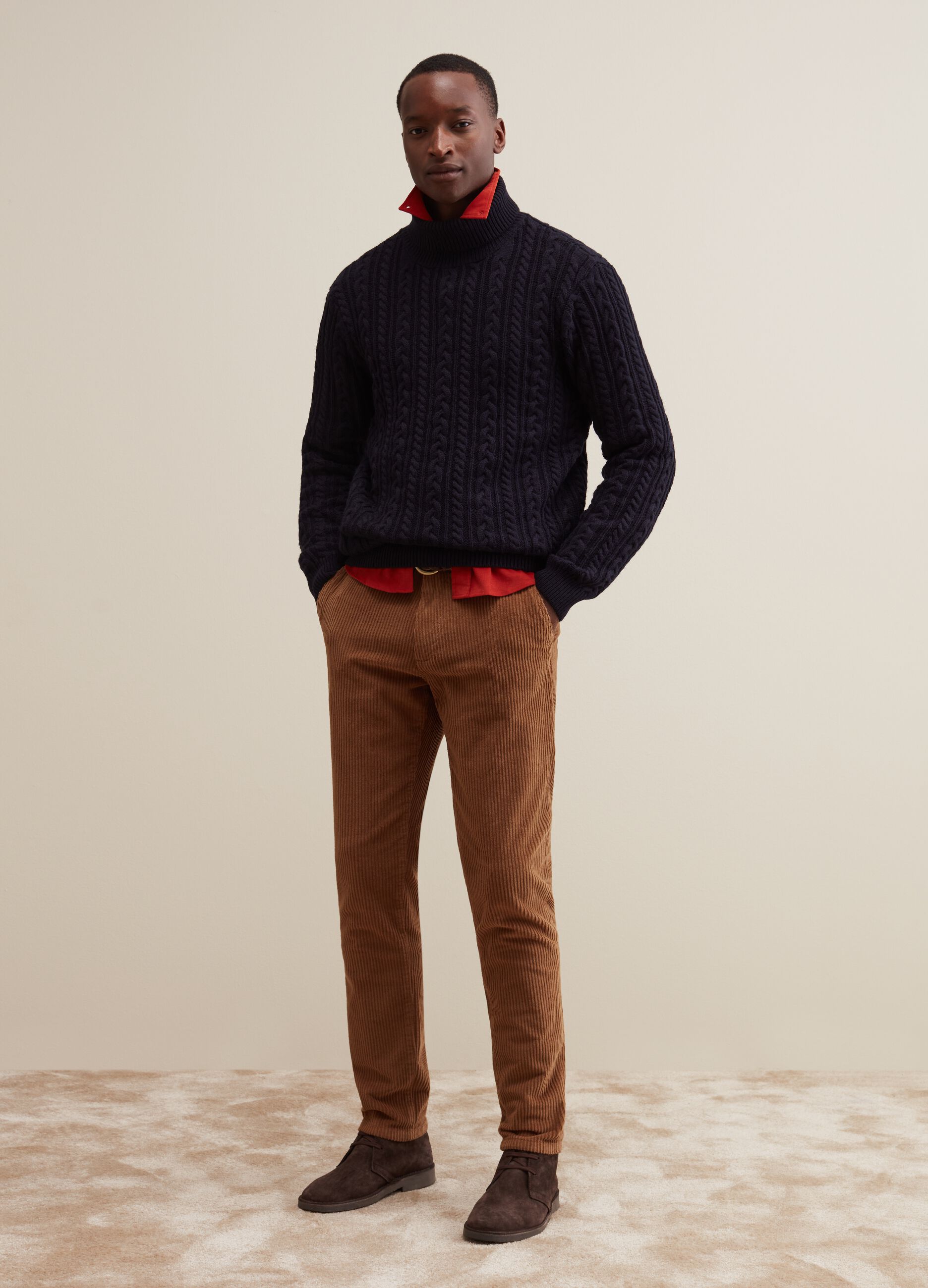 Mens designer cheap turtleneck jumper