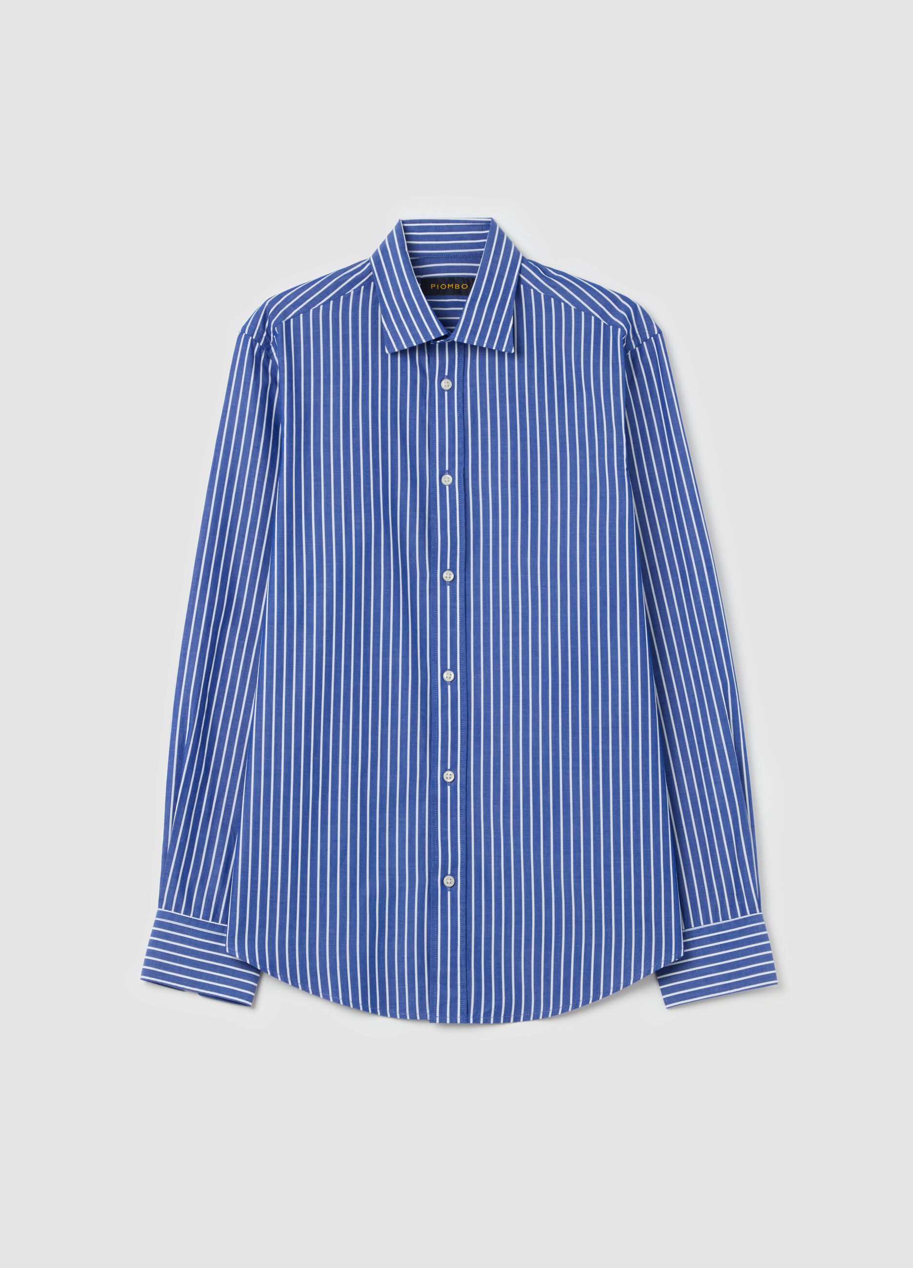Camisa de popelina de rayas