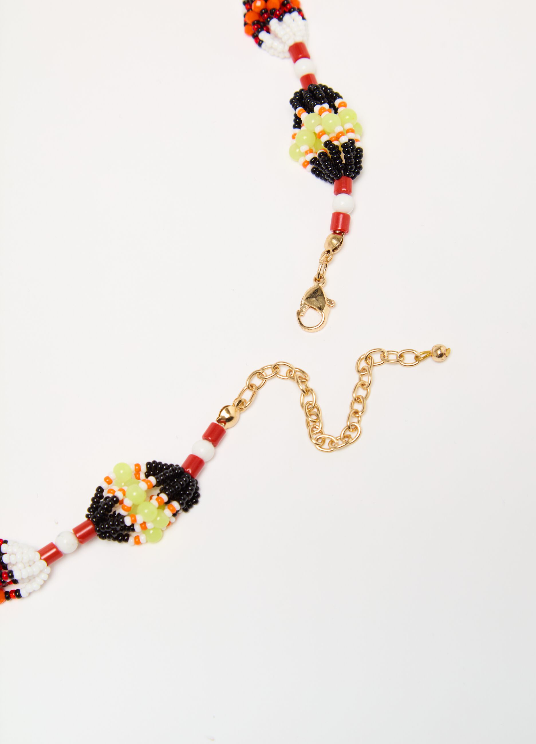 Multi-colour bead necklace_1
