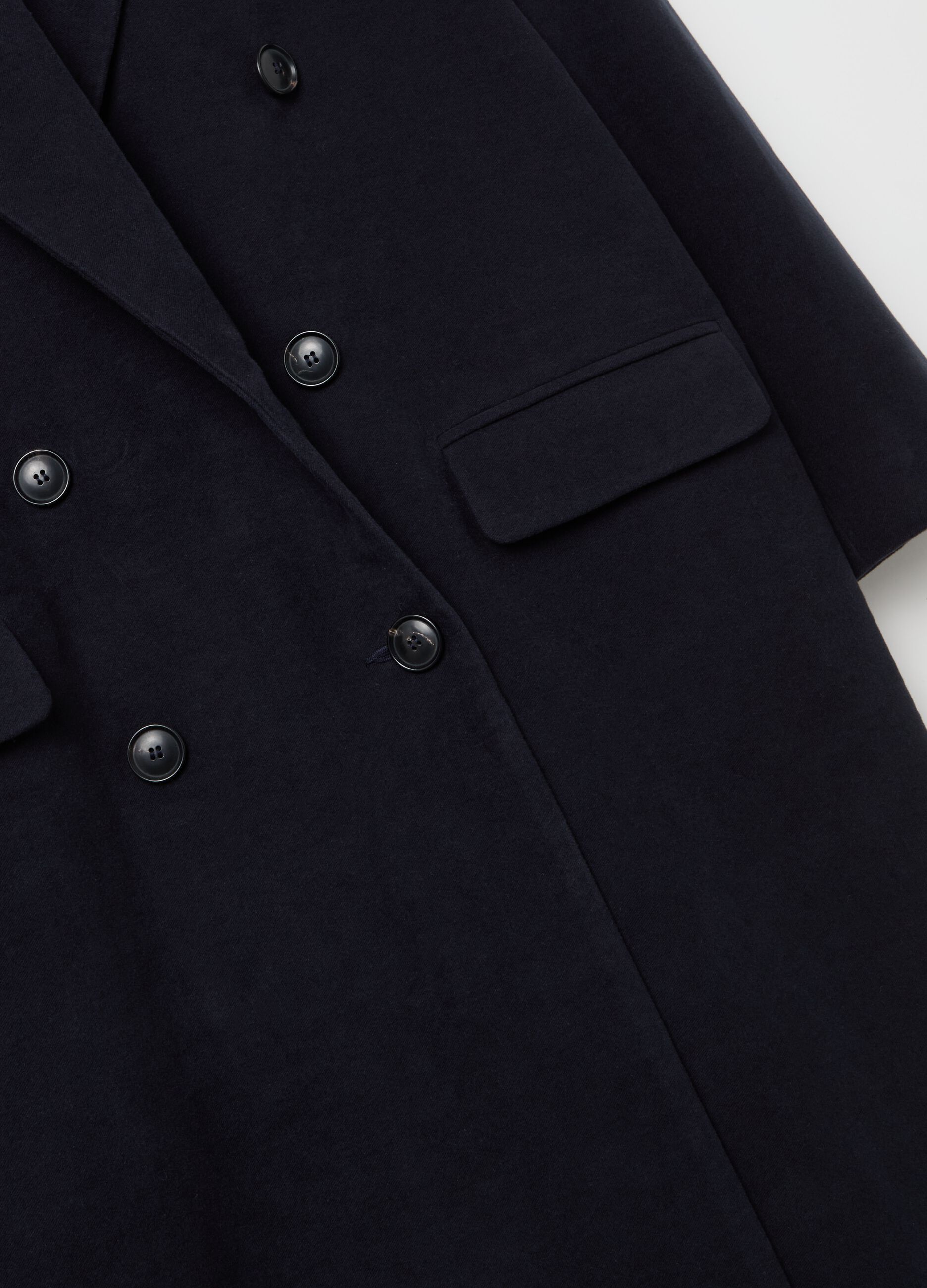 Double breasted long coat