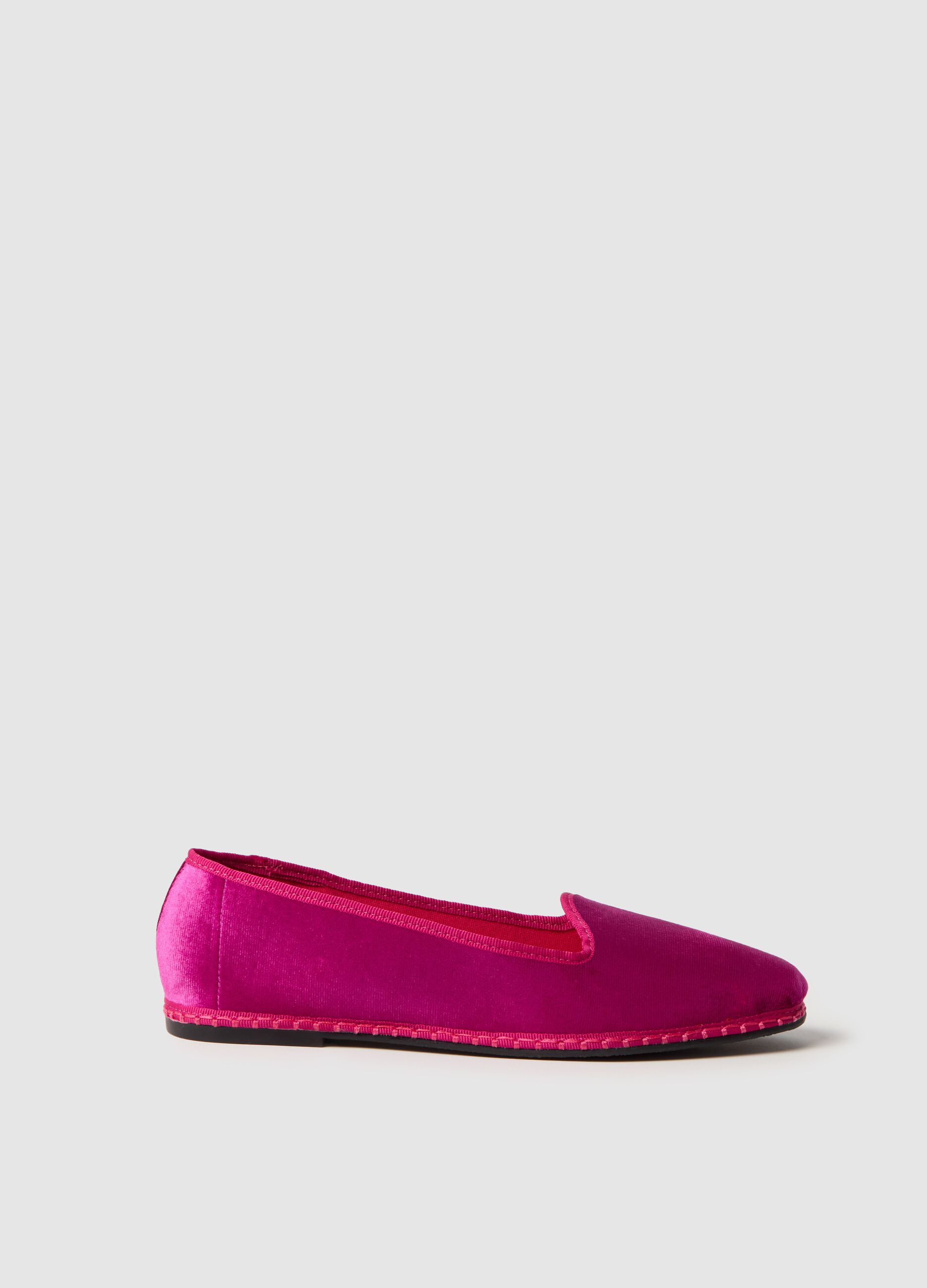 Solid colour slipper shoes