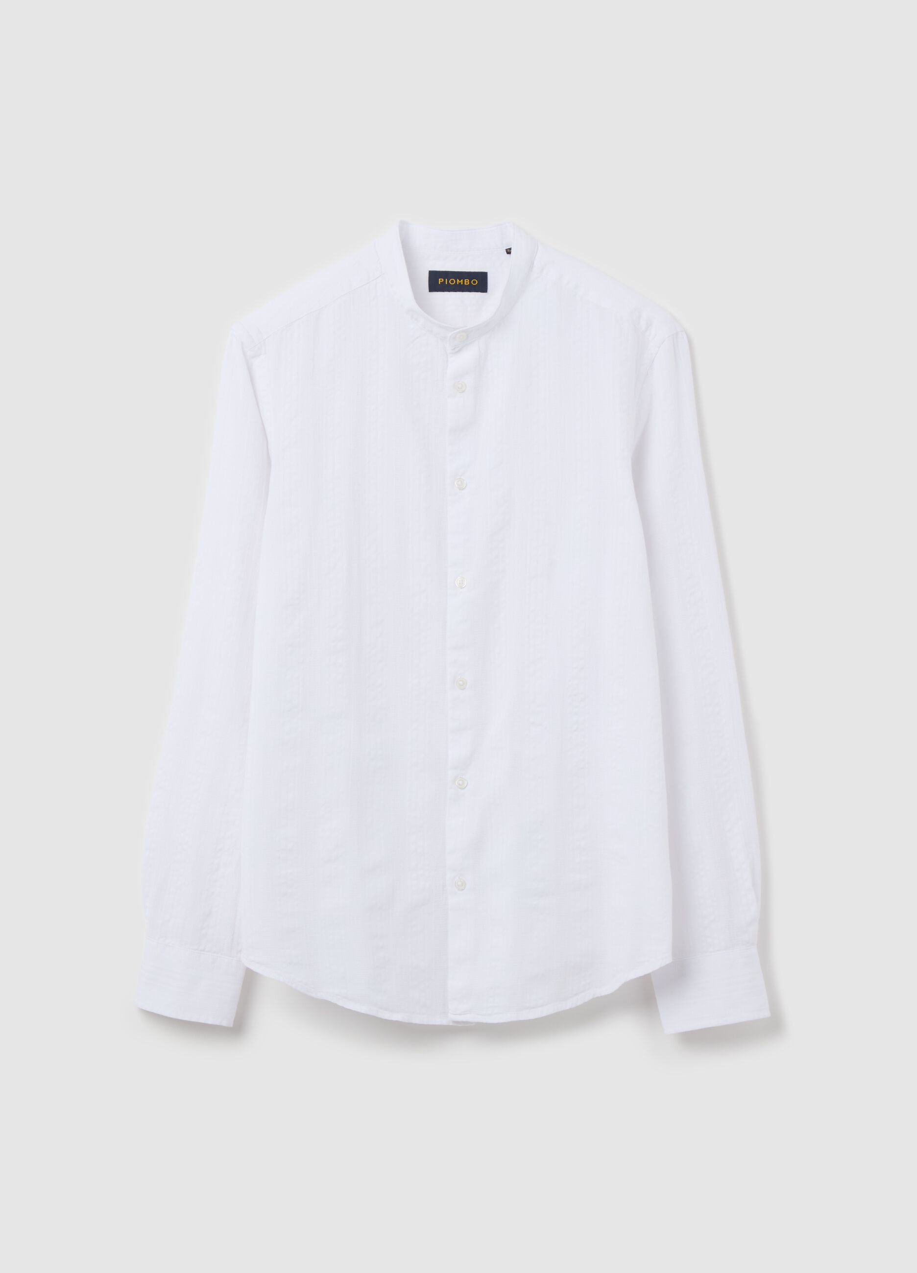 Camisa de rayas con efecto relieve
