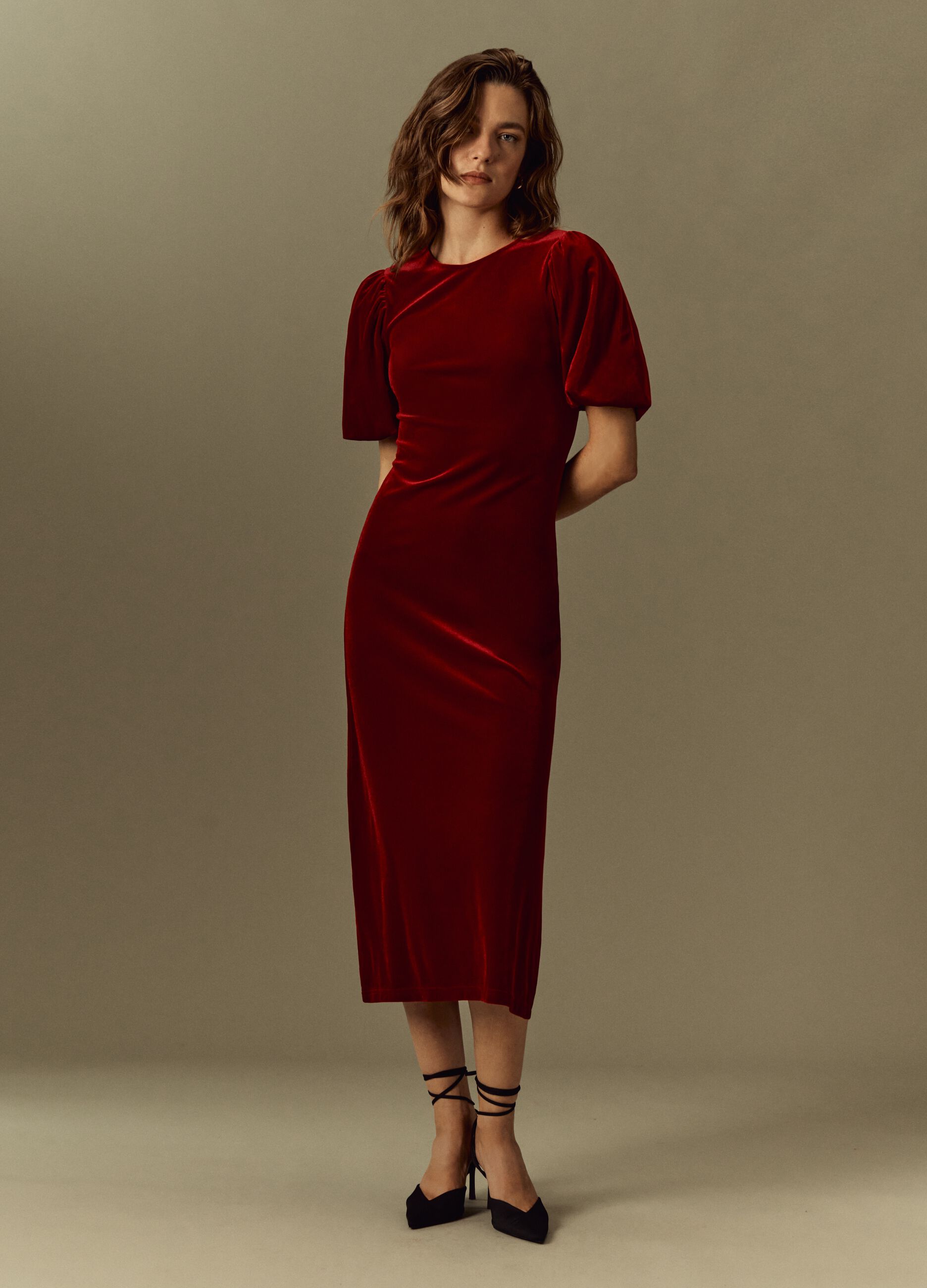Velvet hotsell dress next