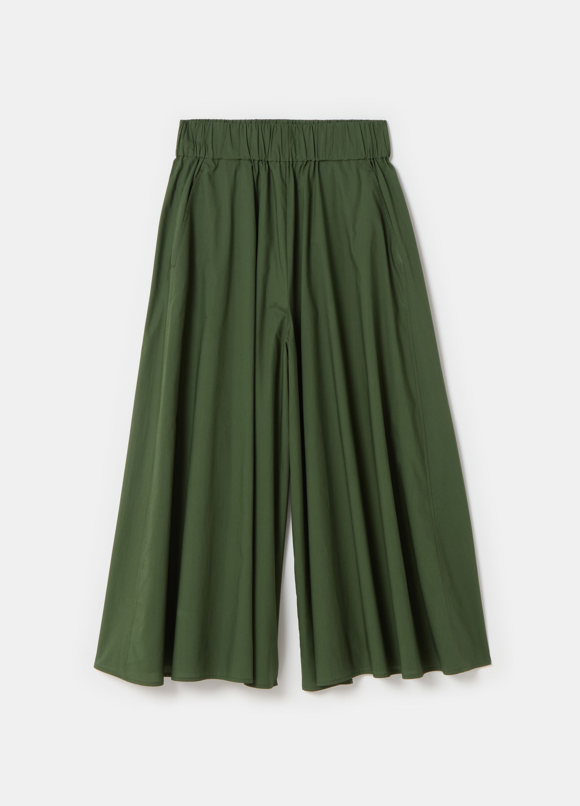 Culottes in poplin_3