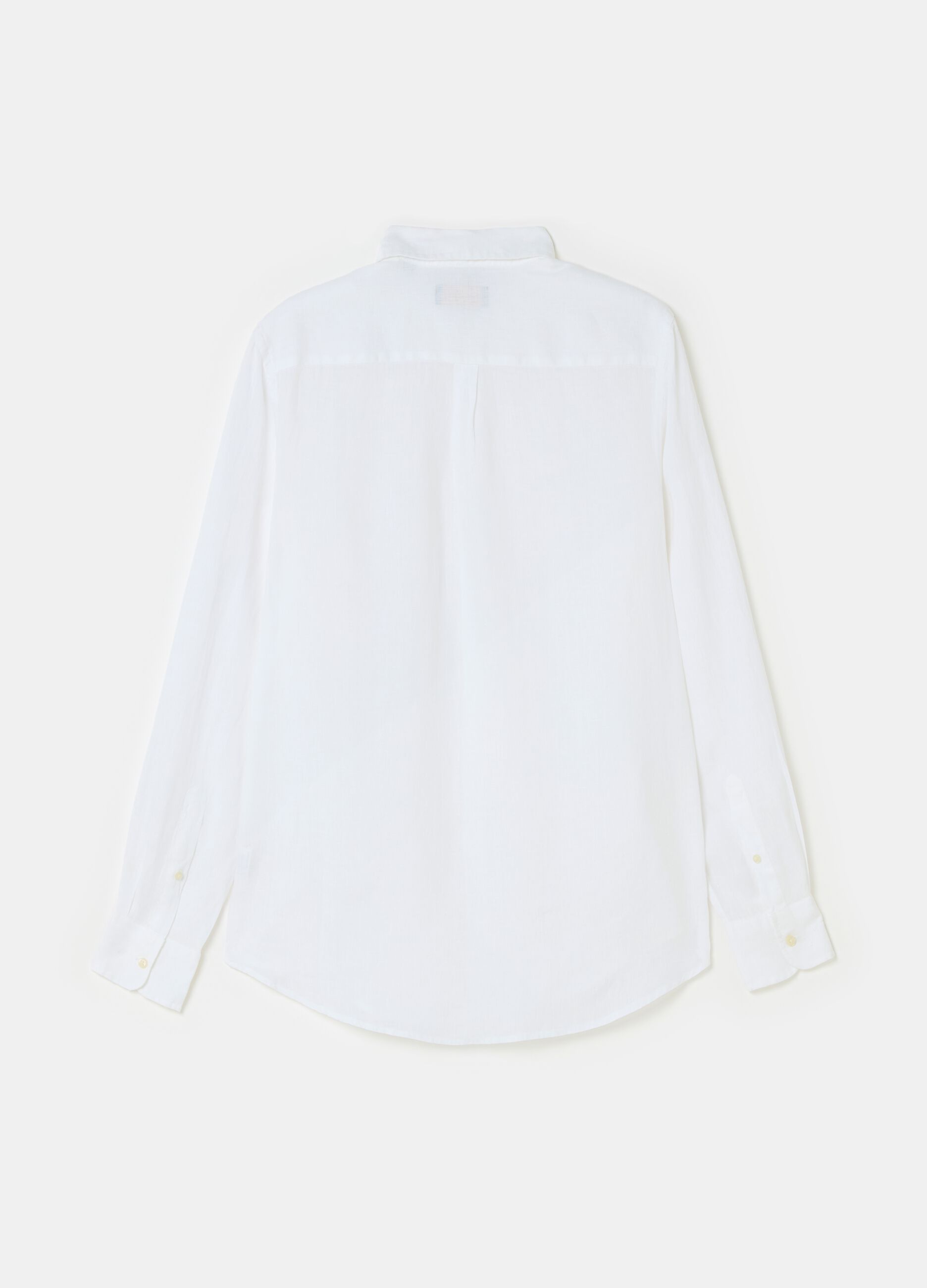 Camisa de lino con bolsillo_4