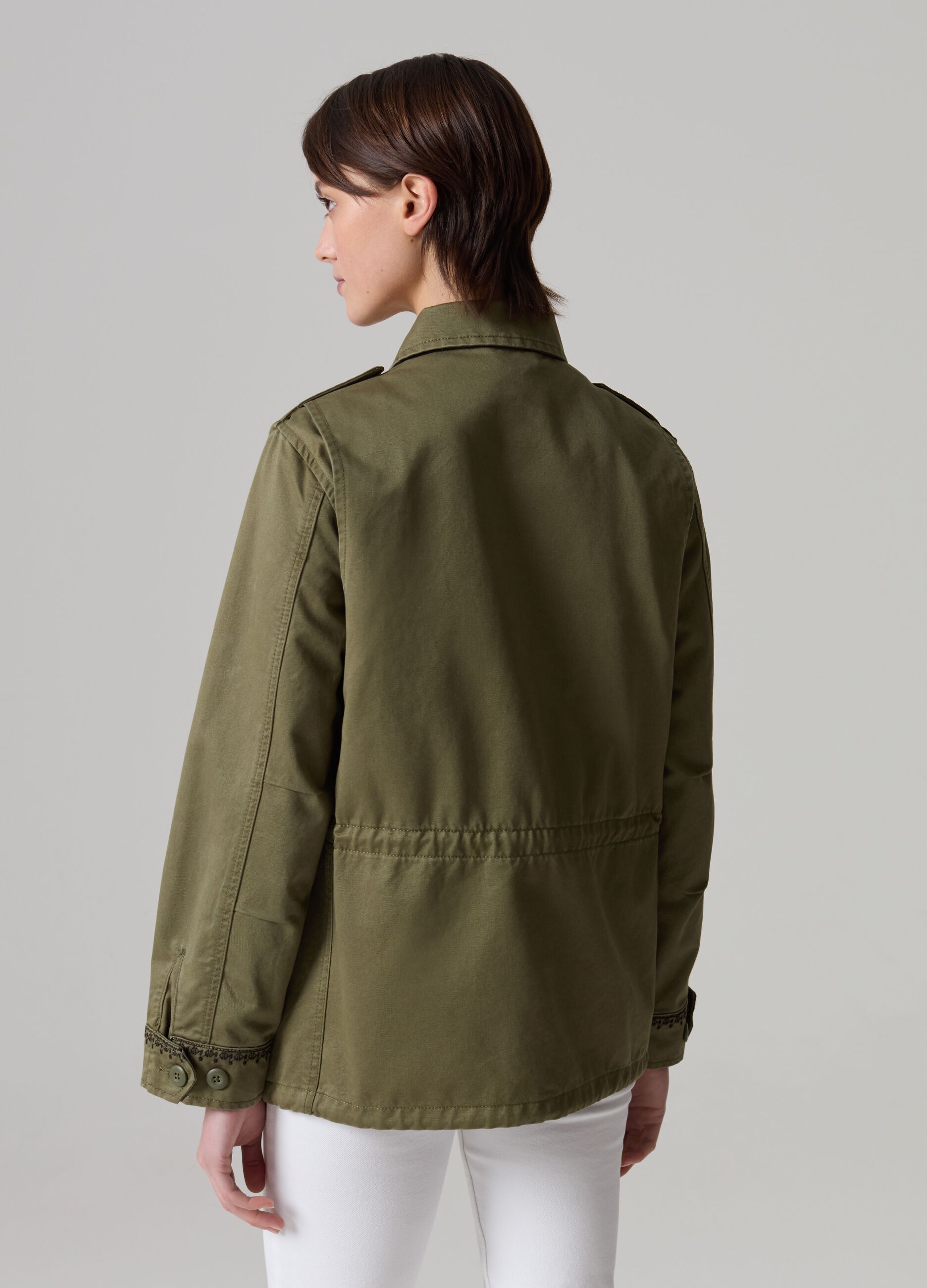Safari jacket with embroidered details_2