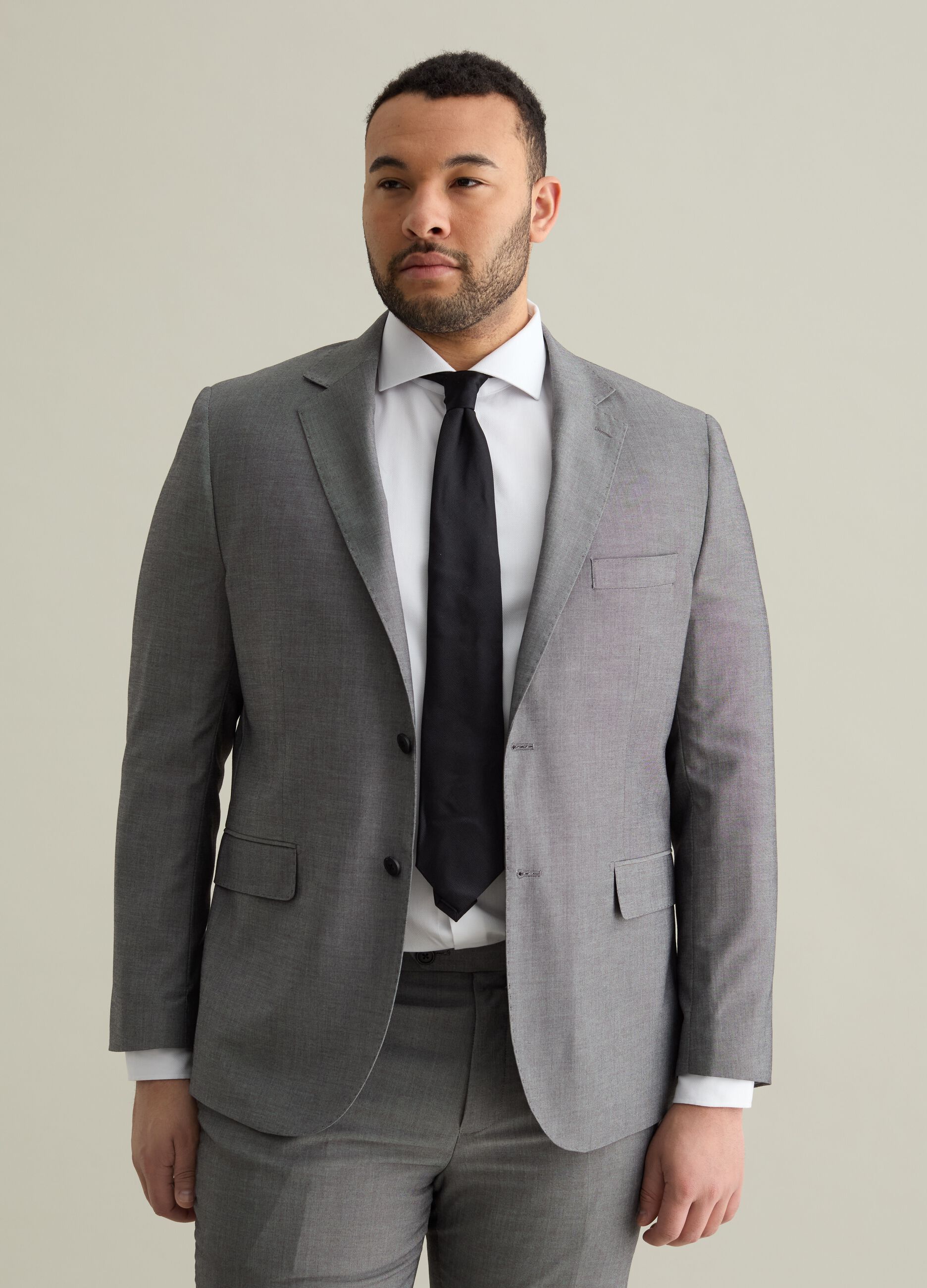 Regular-fit blazer in viscose blend