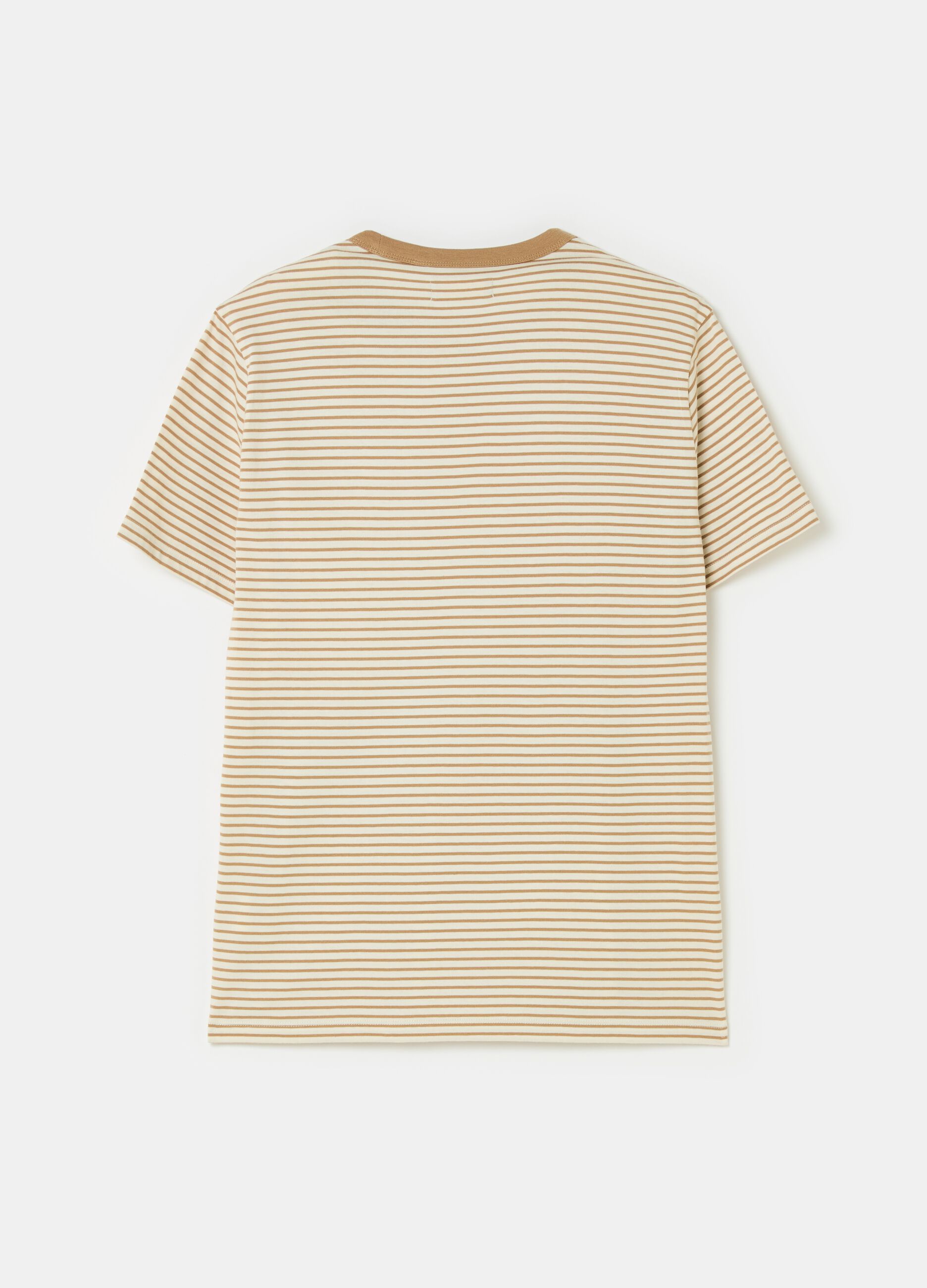 Striped T-shirt with pocket