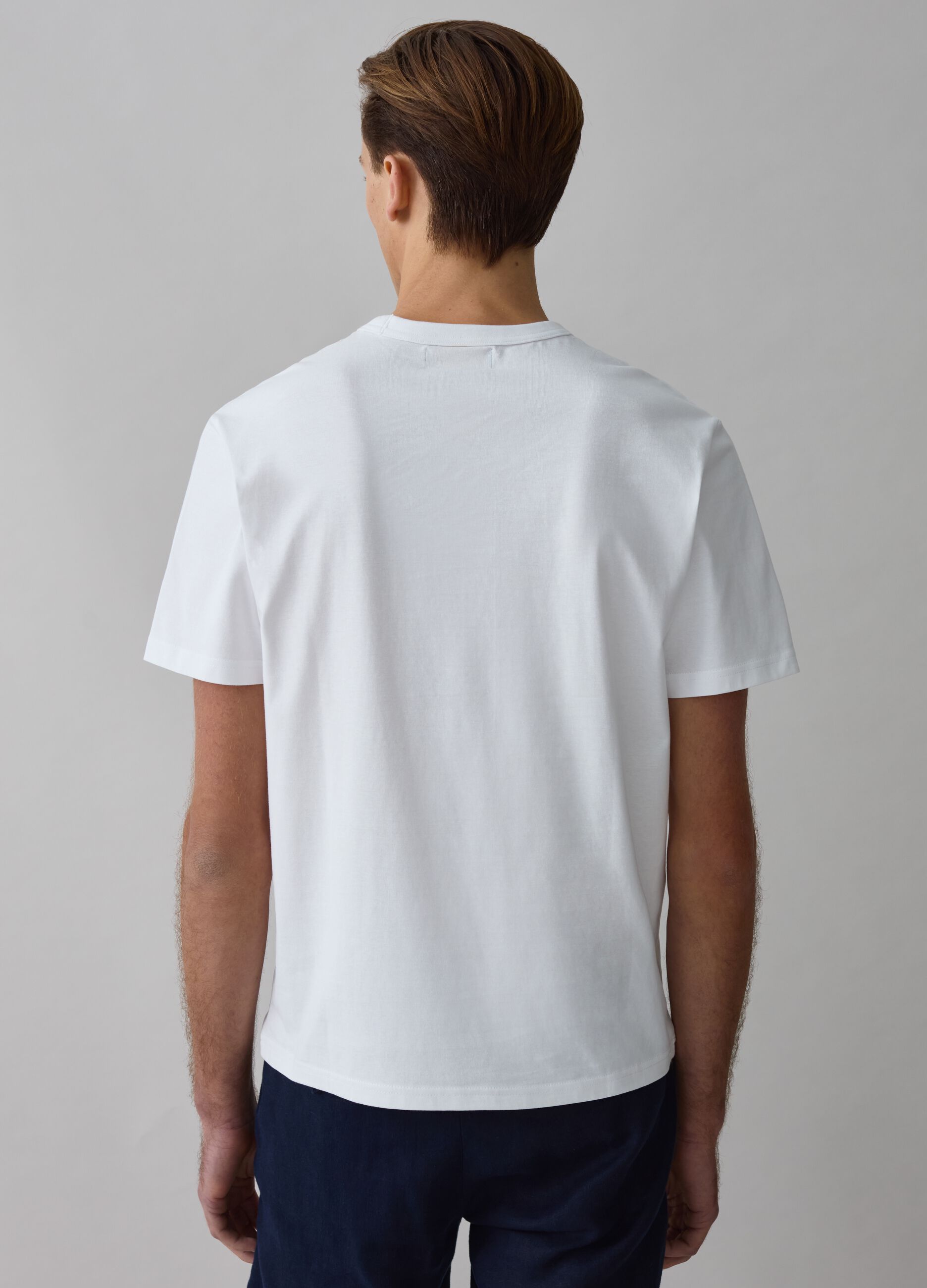 T-shirt with pocket and anchor embroidery_2
