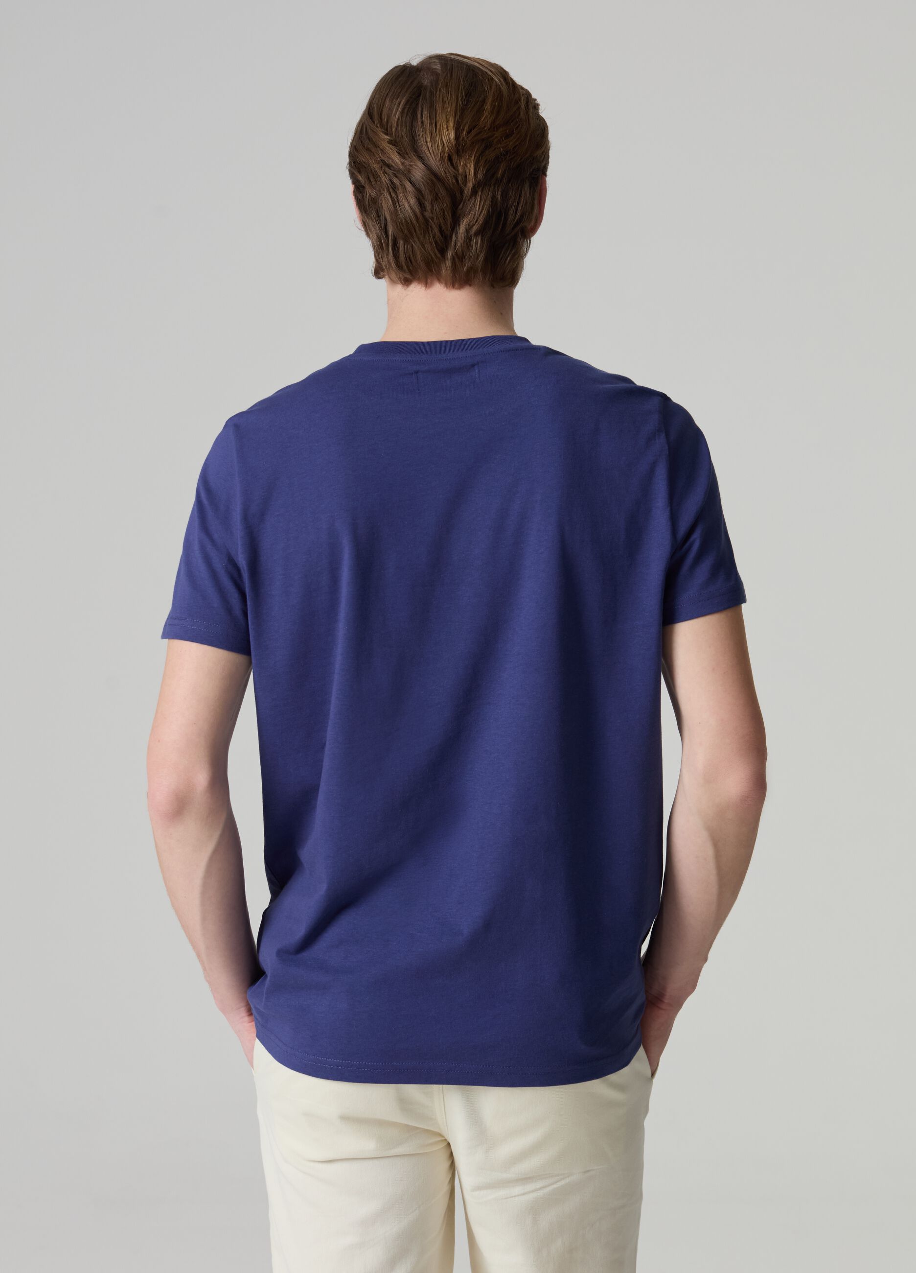 Camiseta de algodón con estampado gráfico_2