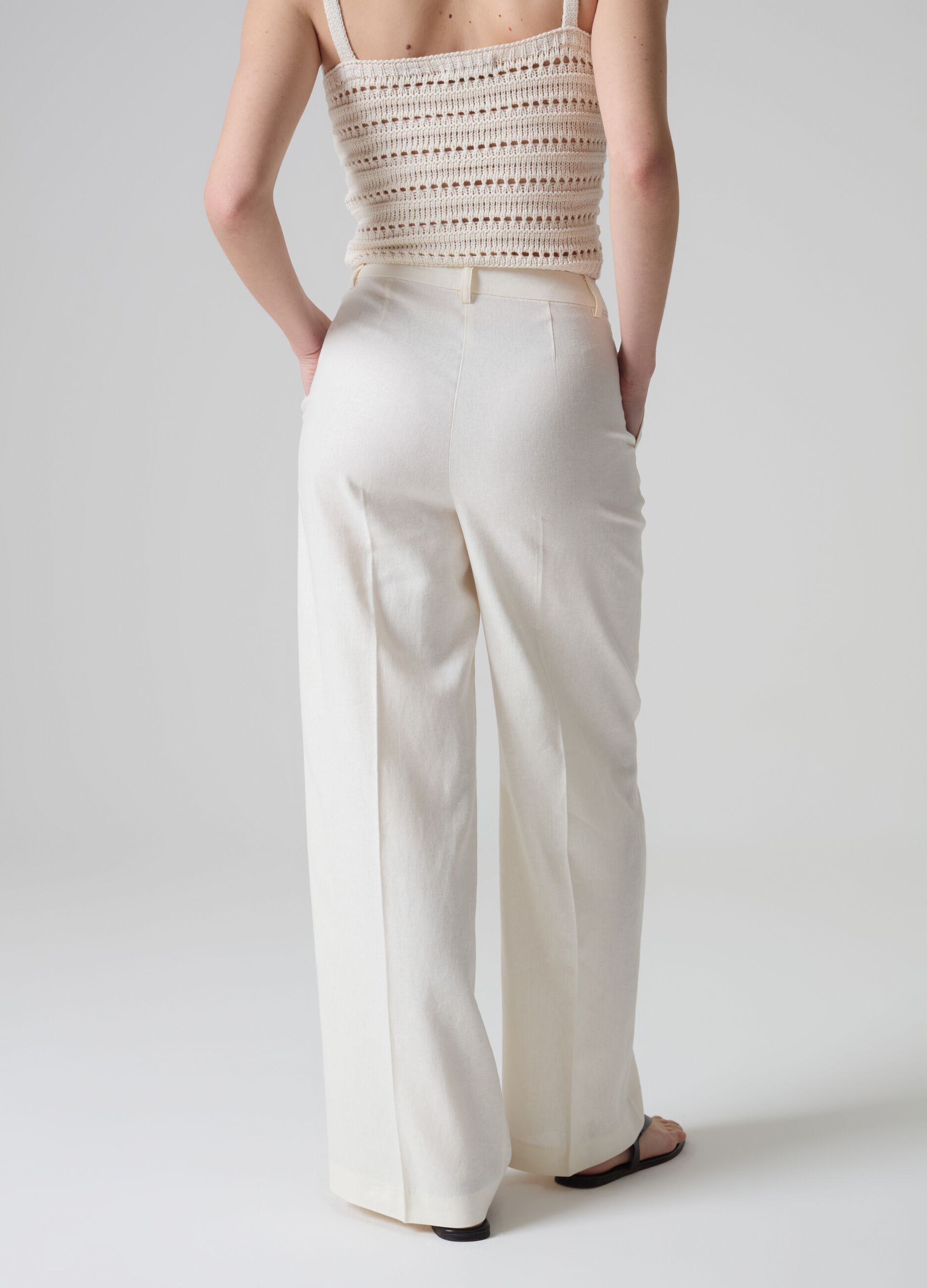 Pantalón palazzo wide leg Contemporary_2