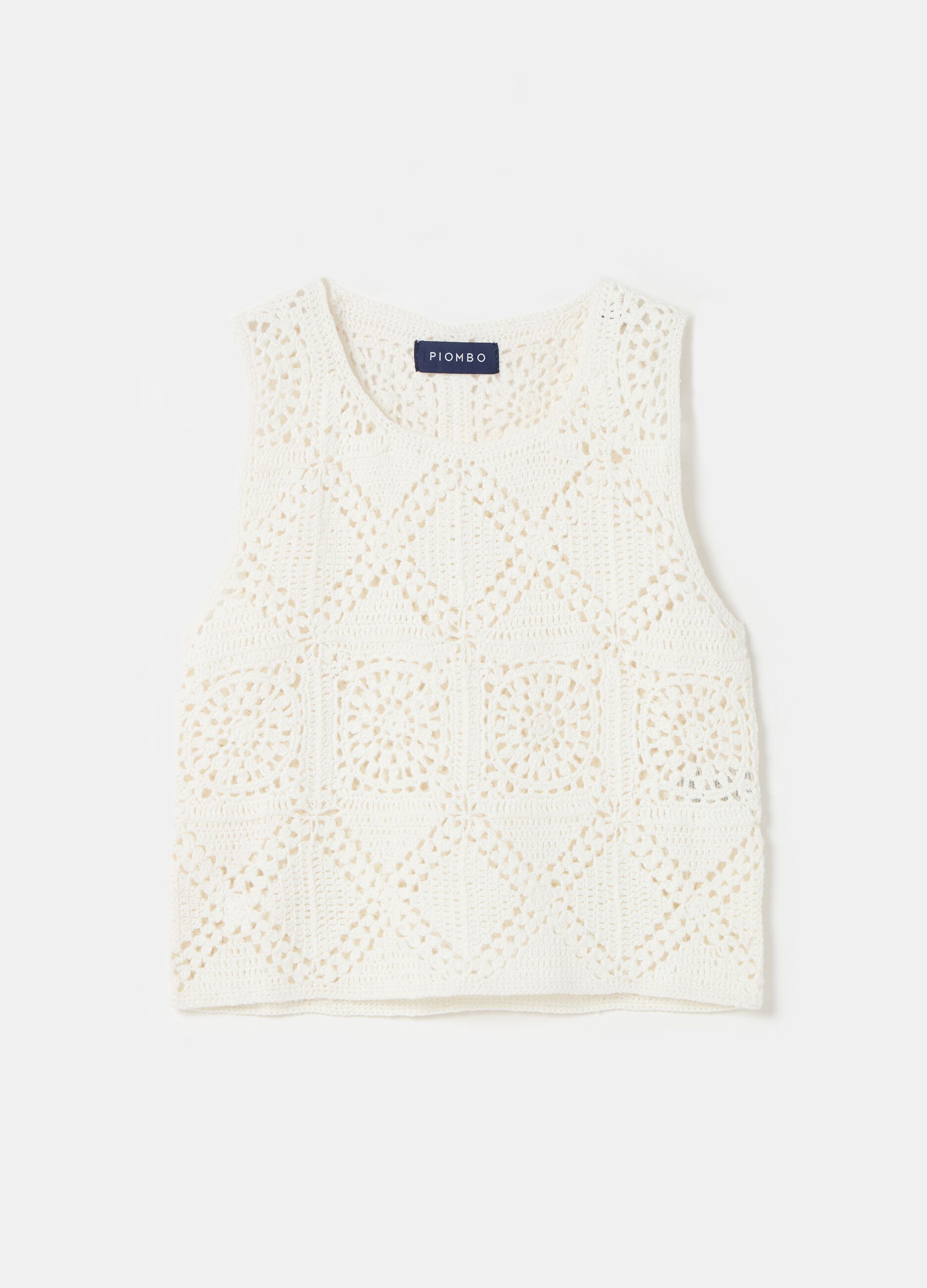 Contemporary crochet tank top_2
