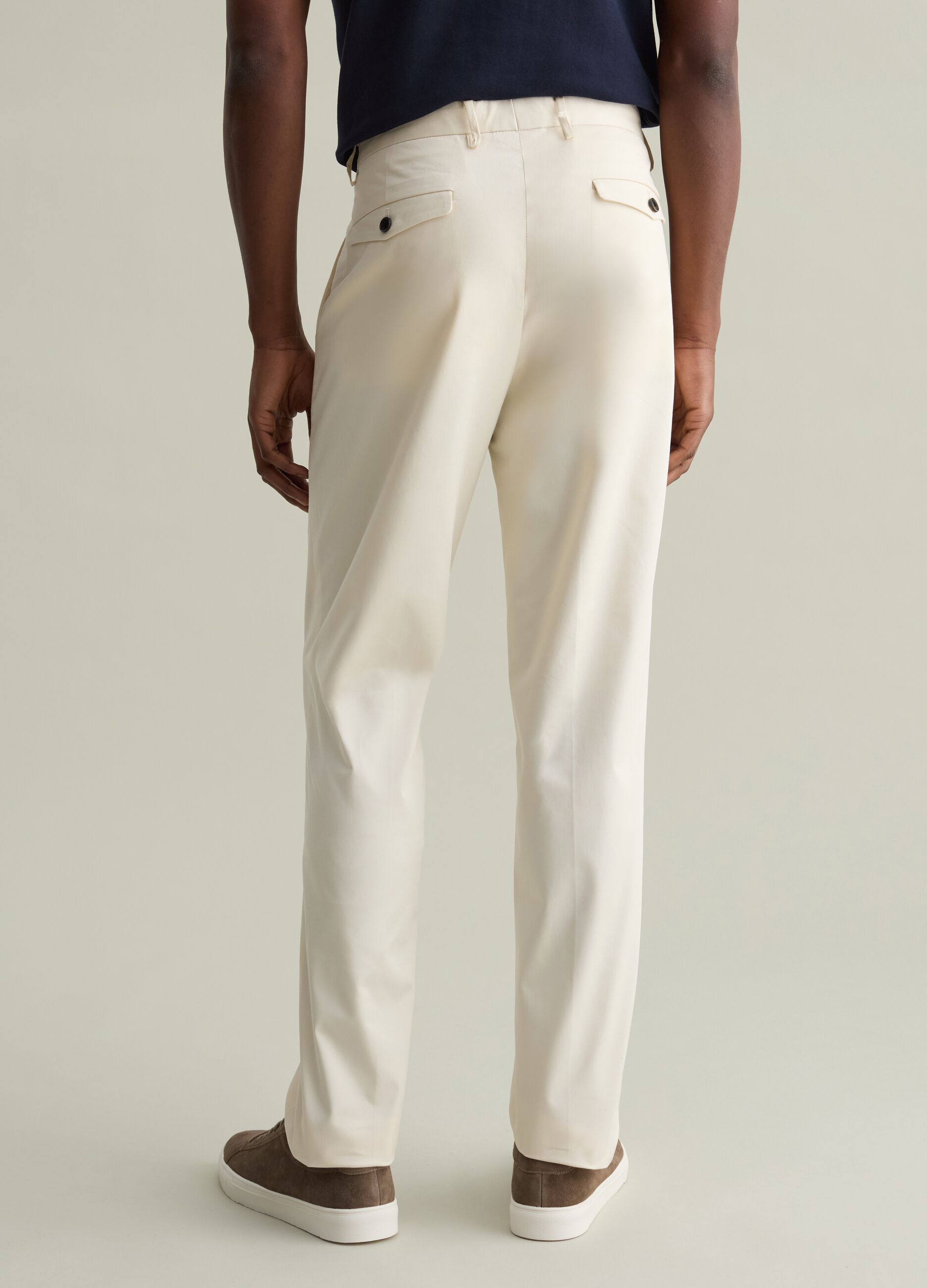 Chinos de algodón elástico