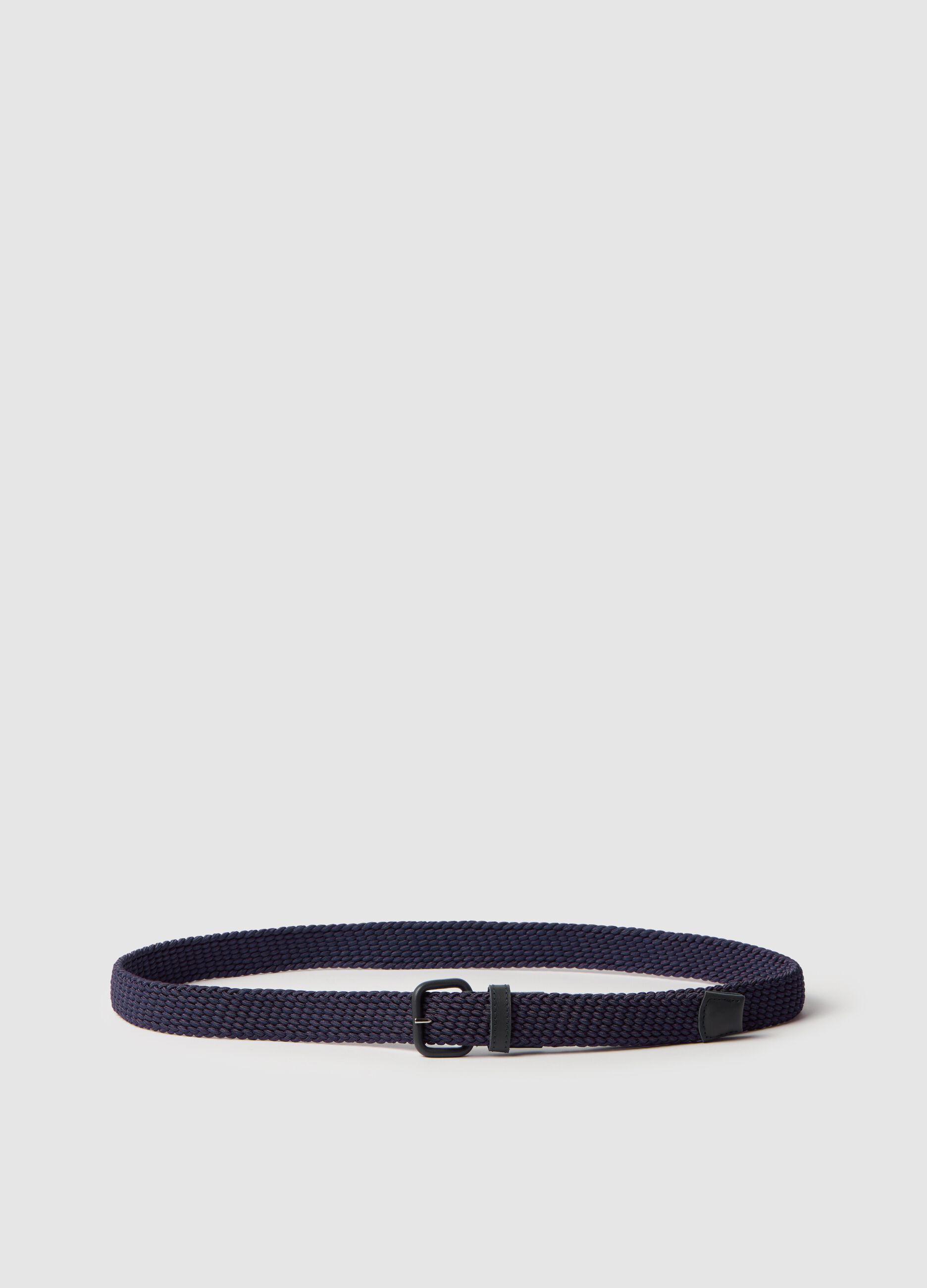 Belt in woven fabric