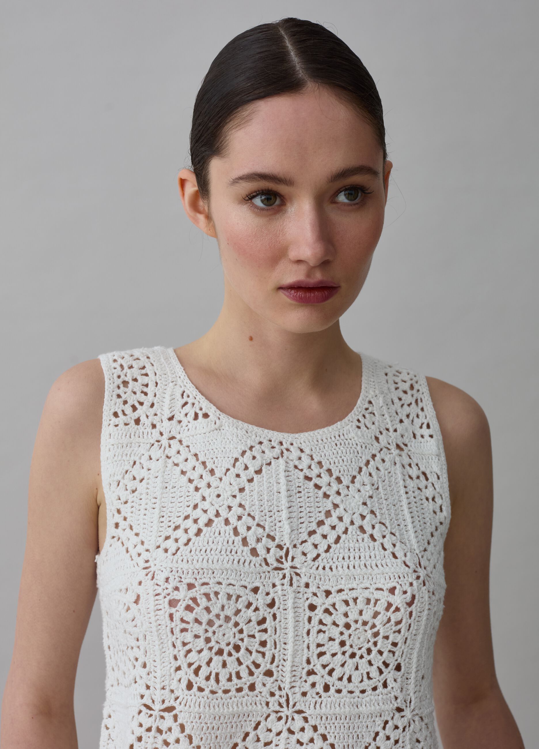 Contemporary crochet tank top_1