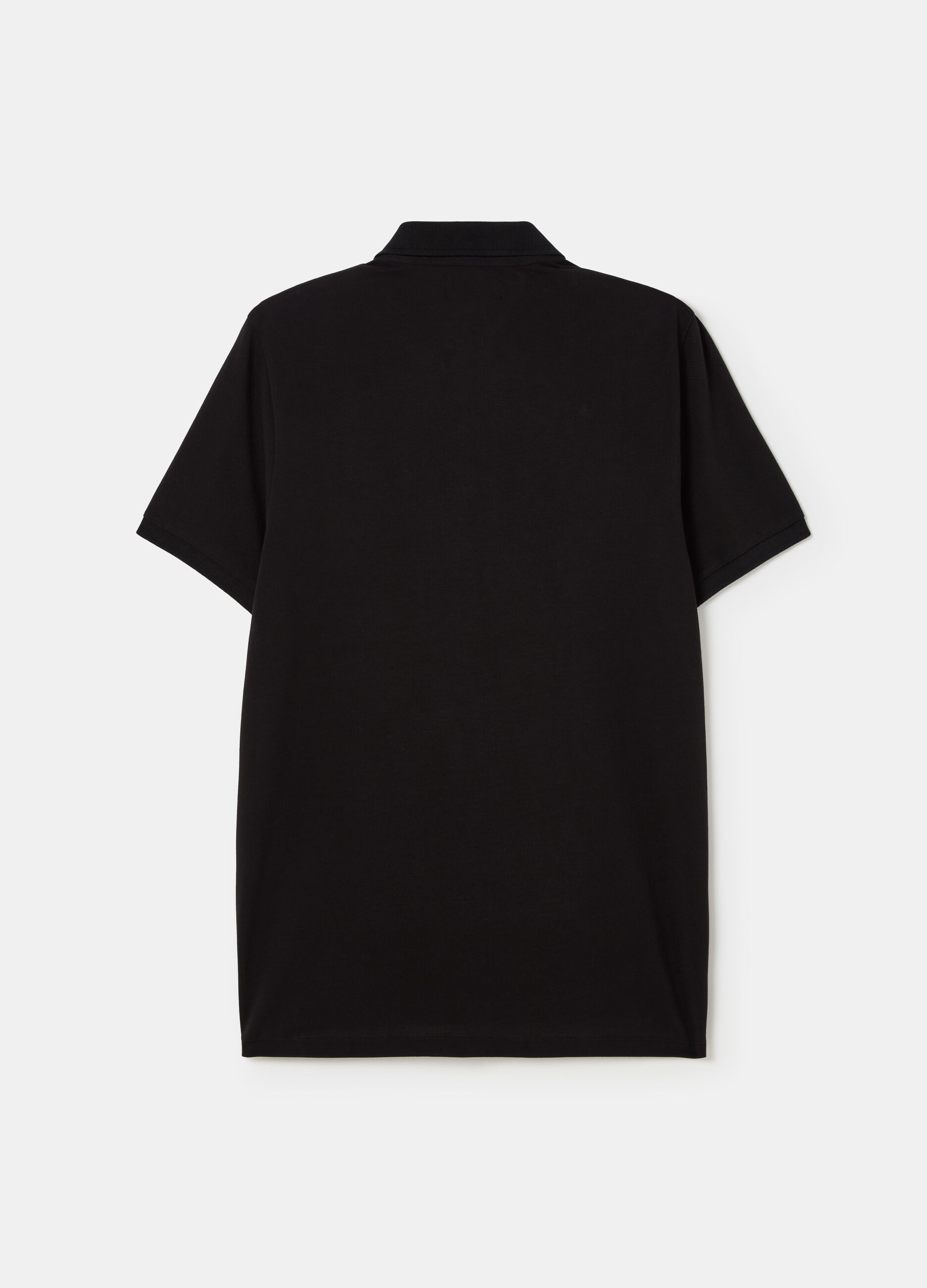 Supima cotton piquet polo shirt