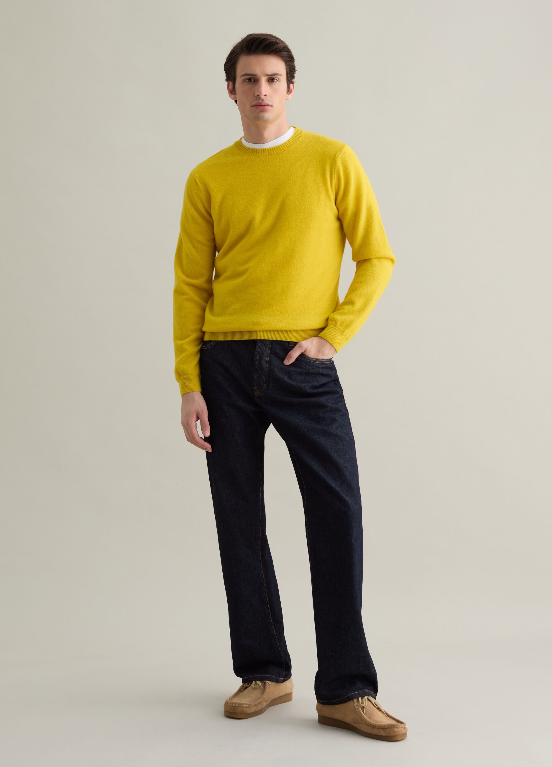 Pullover lambswool sales