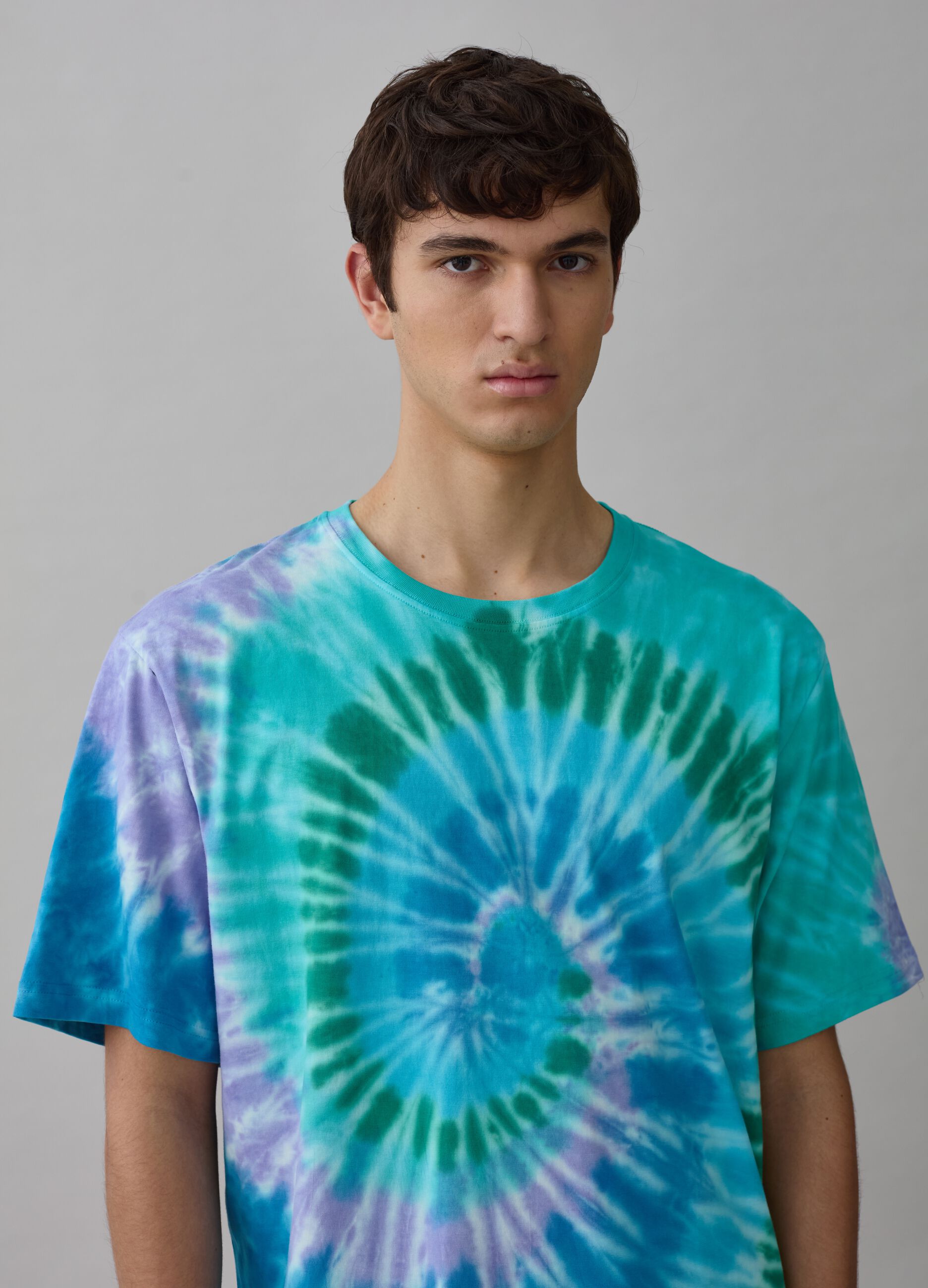 T-shirt in Tie Dye cotton_1