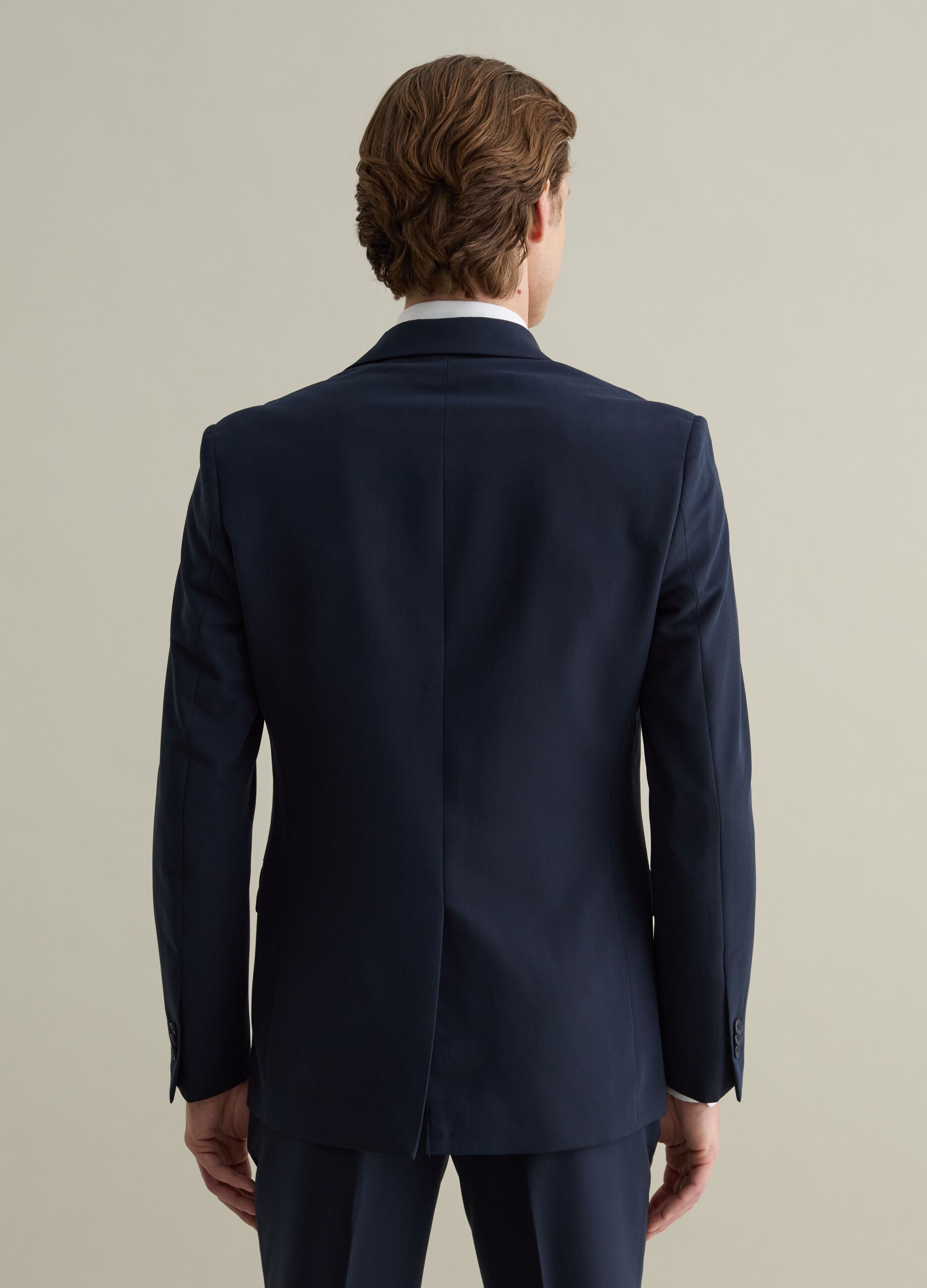 Single-breasted regular-fit blazer