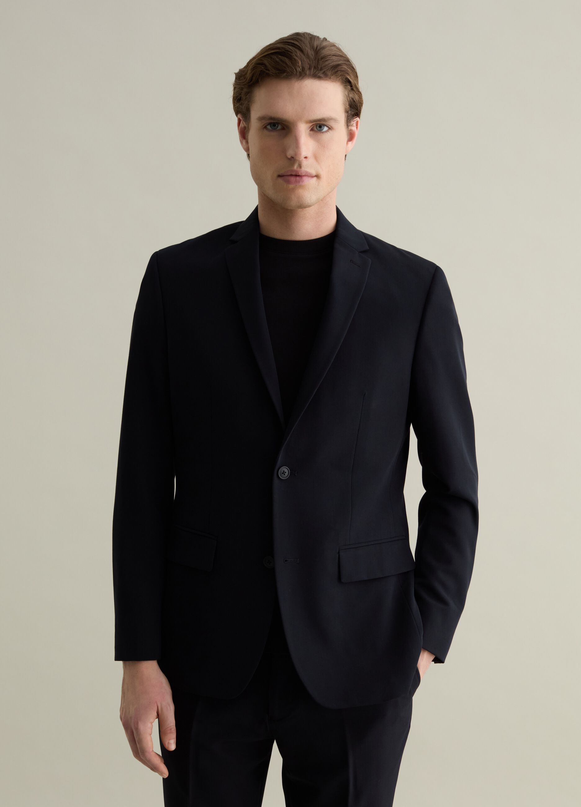 Blazer botonadura sencilla slim fit