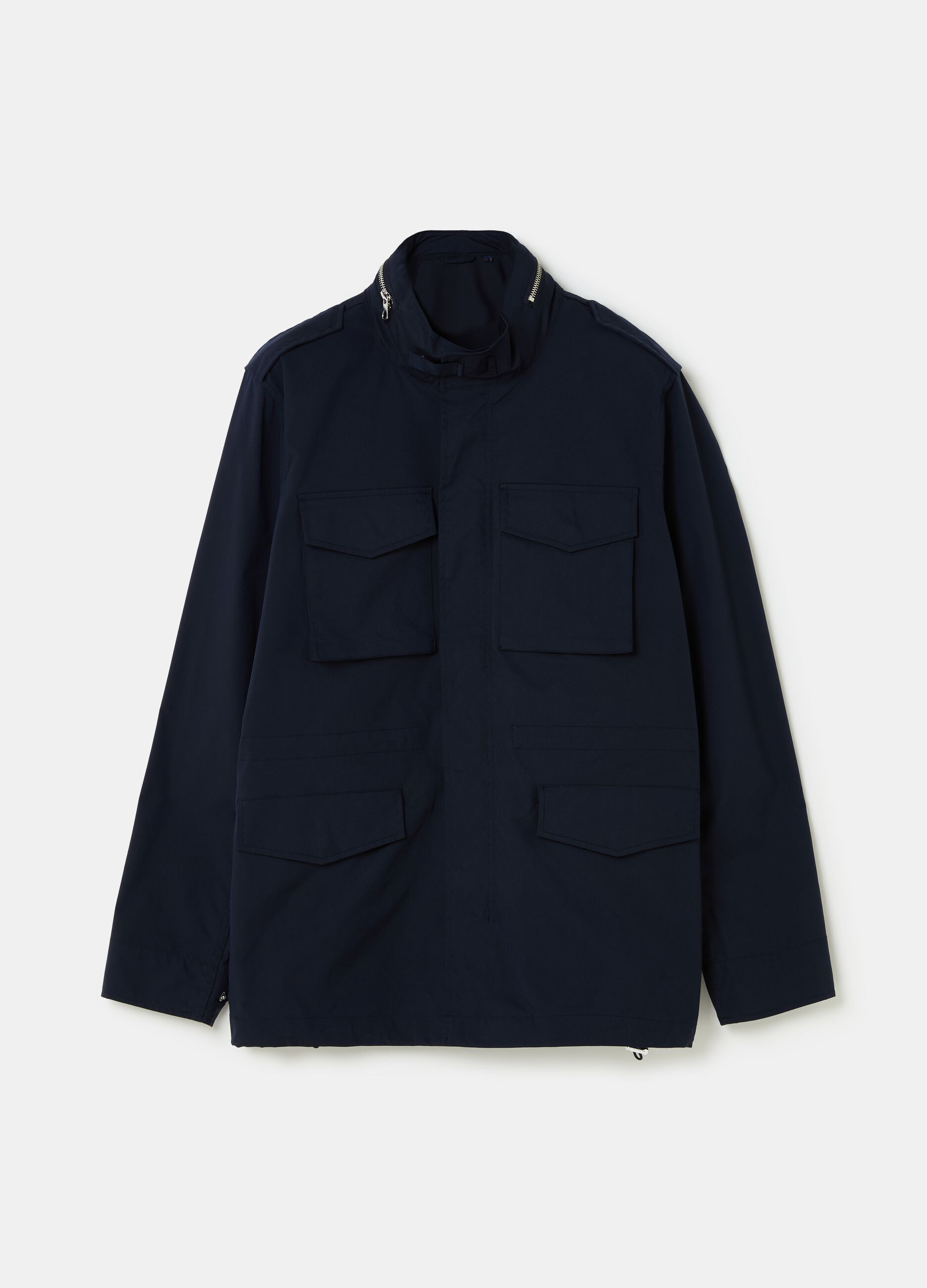 Chaqueta corta de cuello alto_3