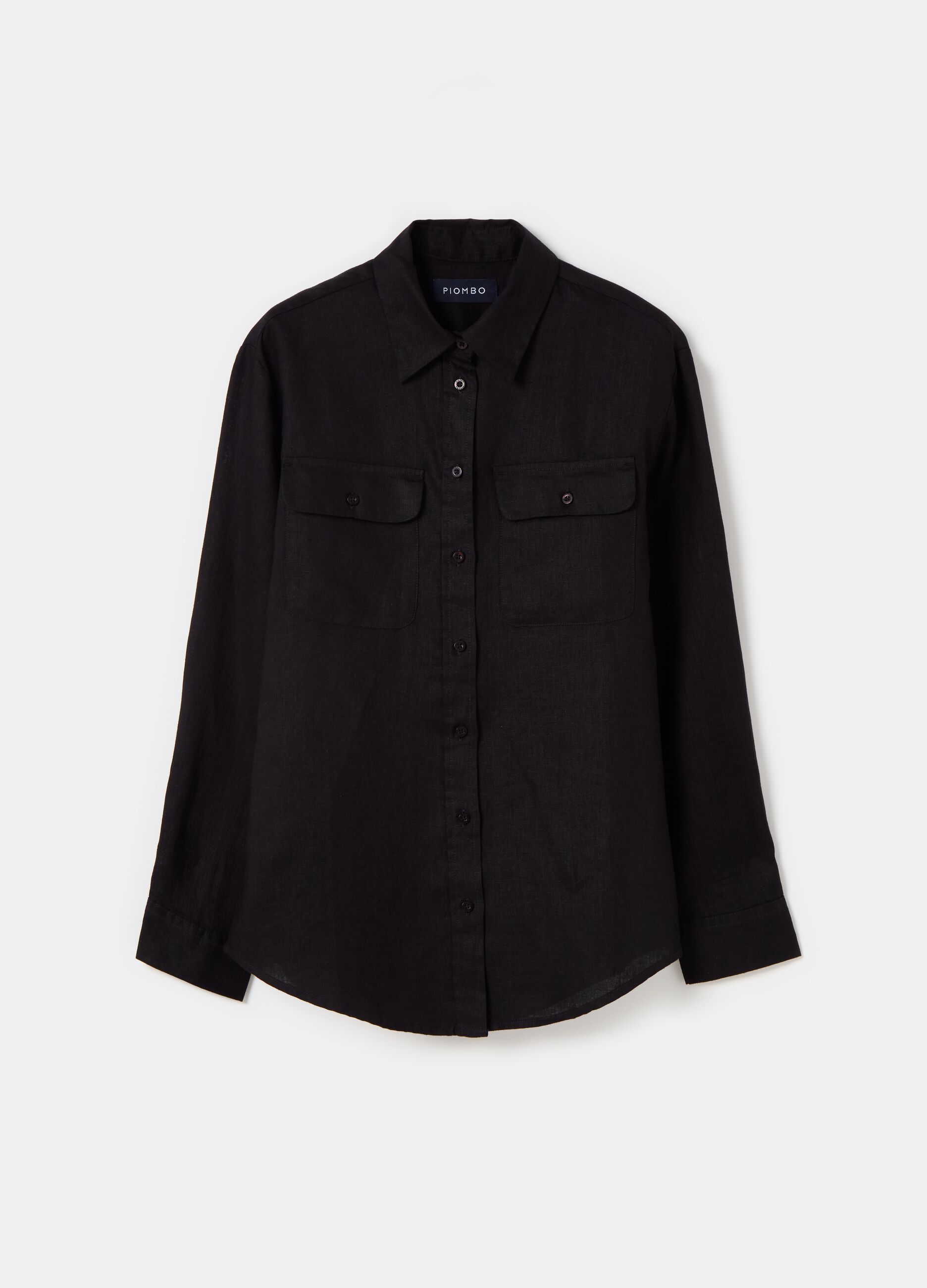 Contemporary shirt in linen_3