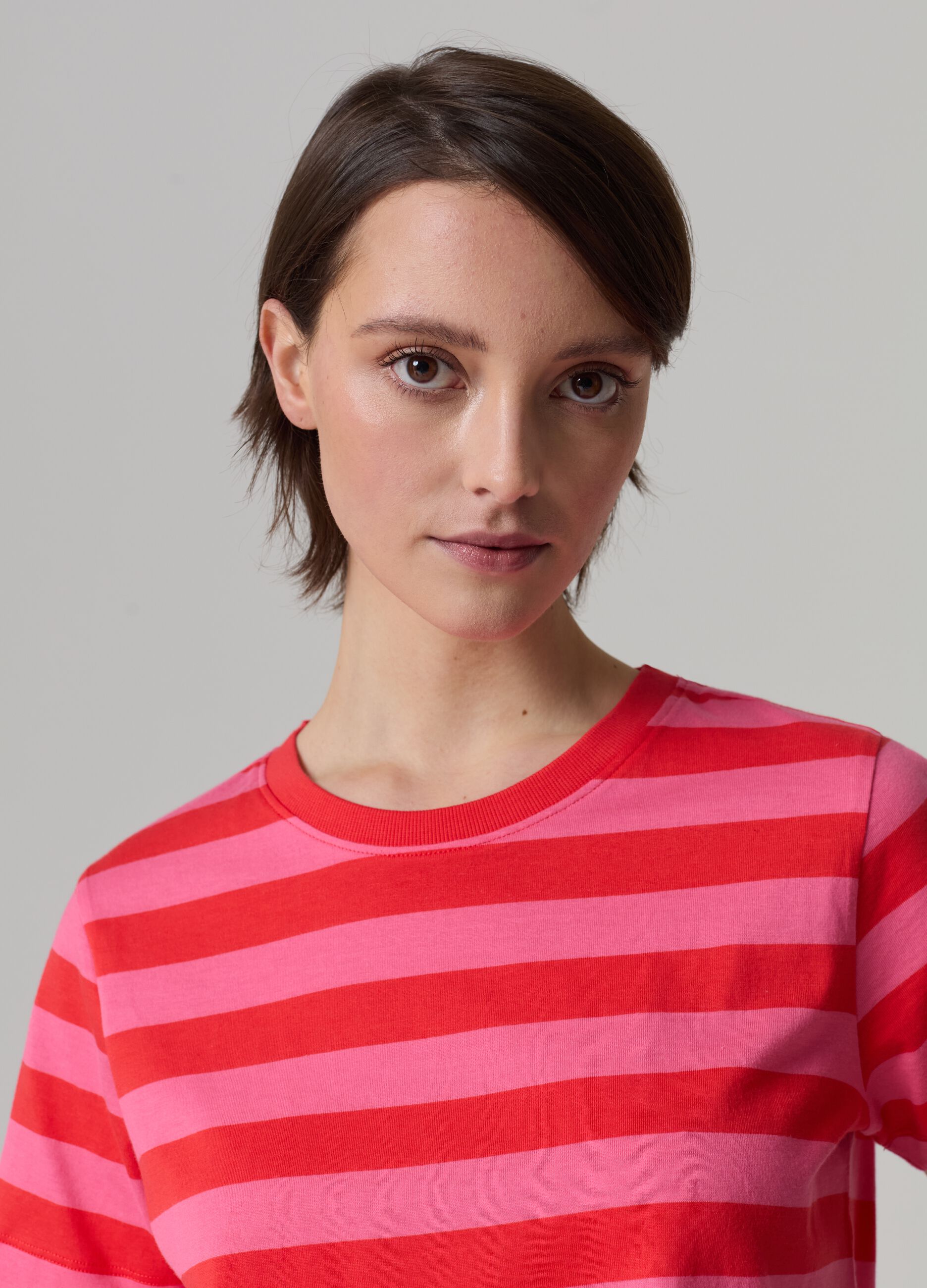 Striped cotton T-shirt_1