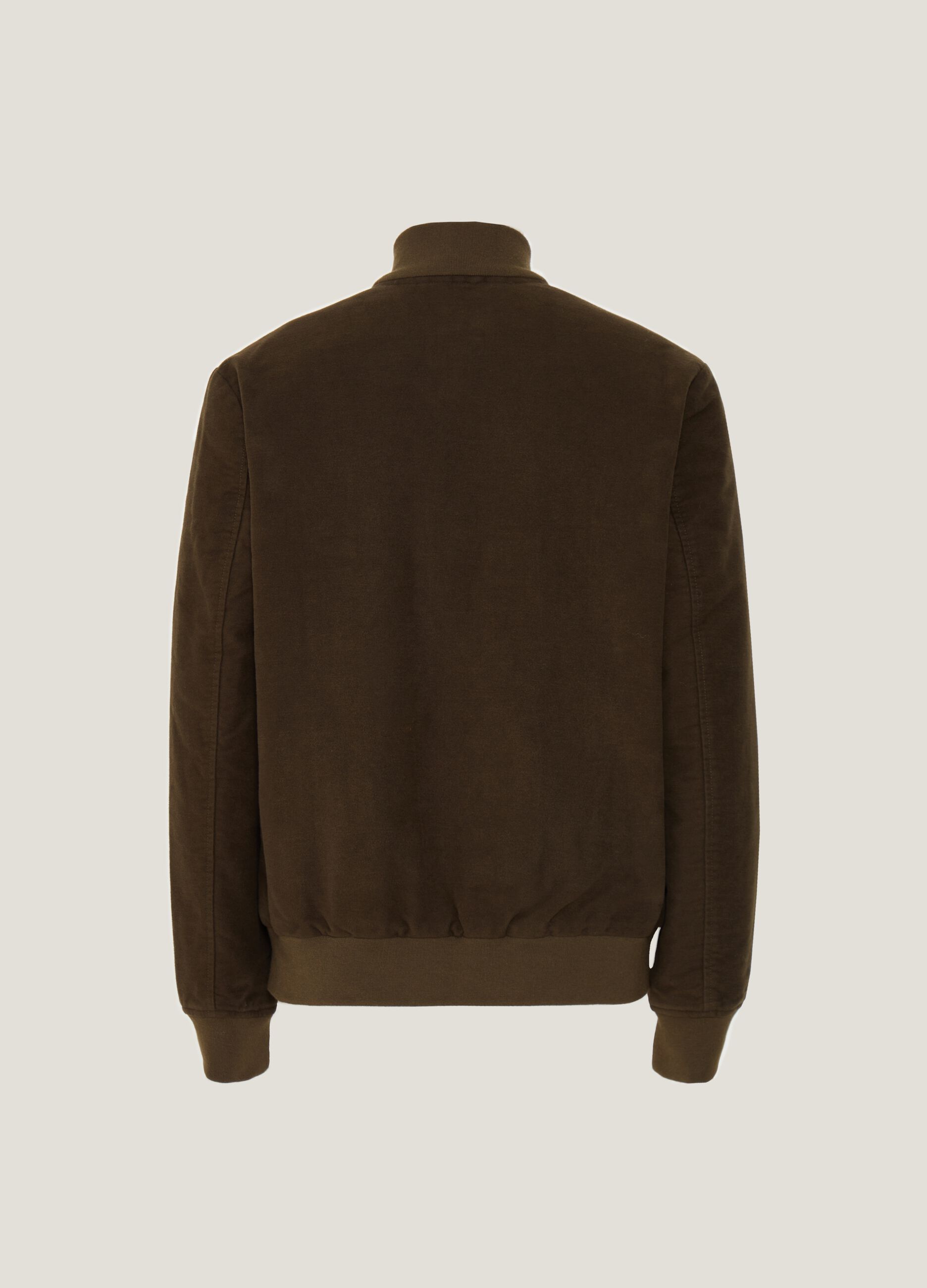 Uniqlo faux suede bomber on sale