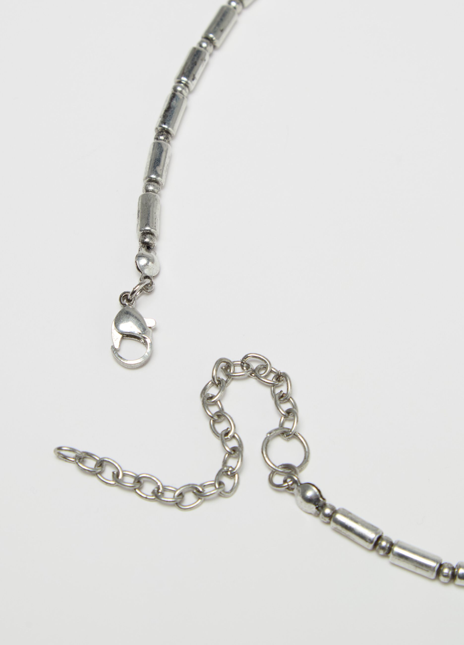Collar doble vuelta con monedas
