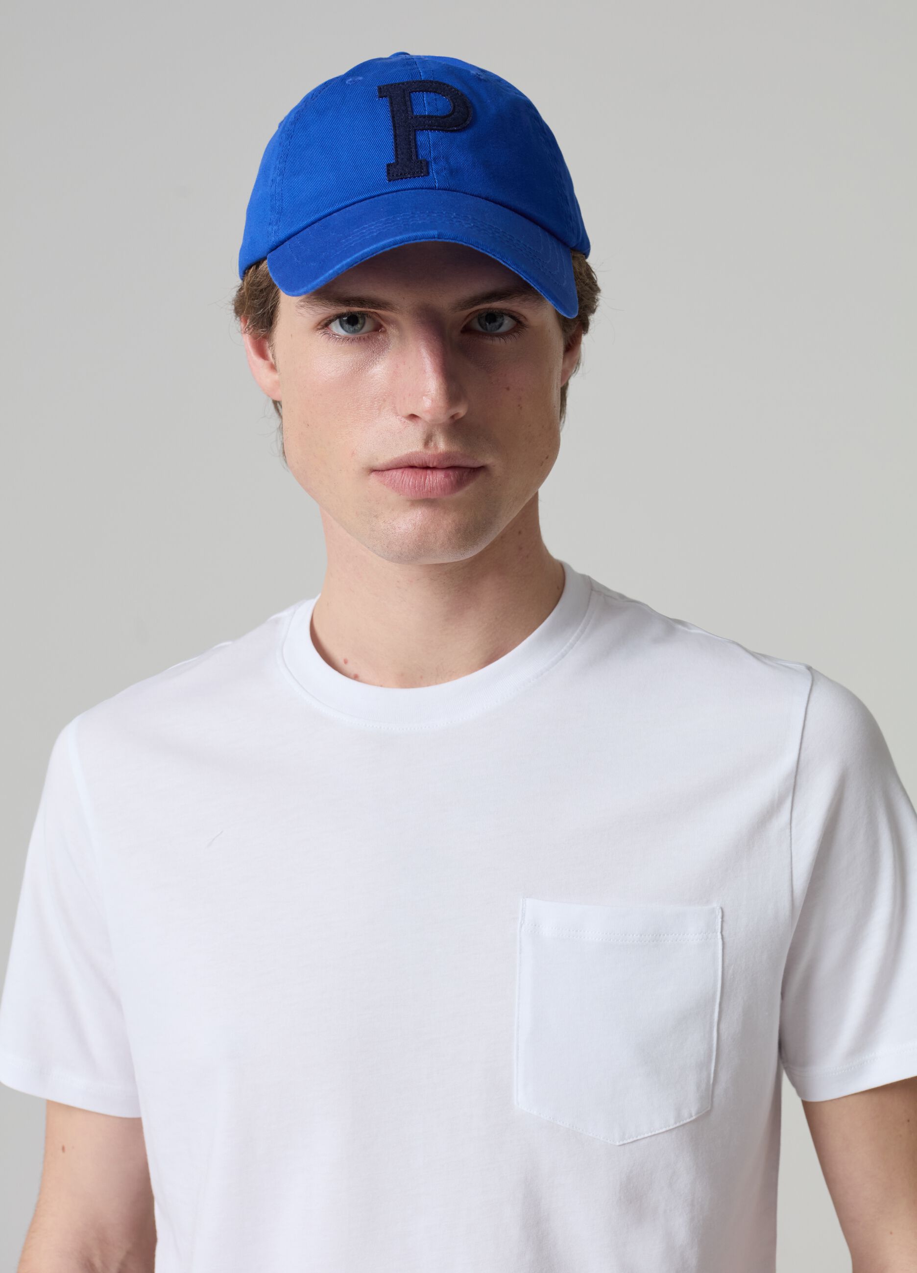 Supima cotton T-shirt with pocket